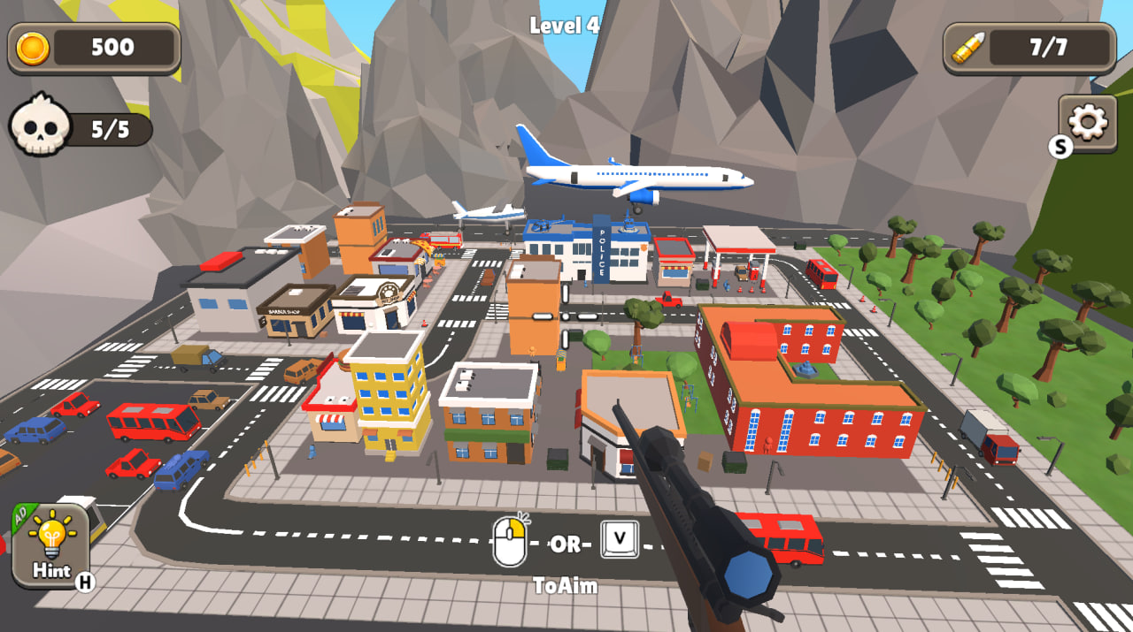 Camo Sniper 3D: Color Shooter screenshot 3