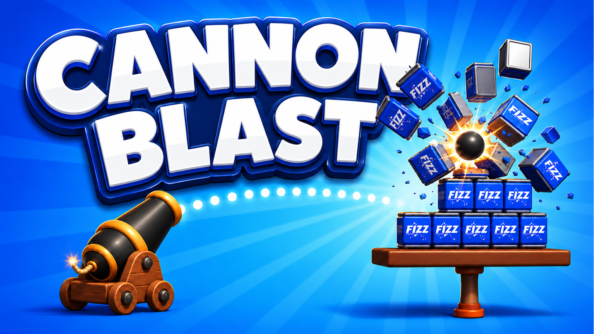 Arte da capa de Cannon Blast