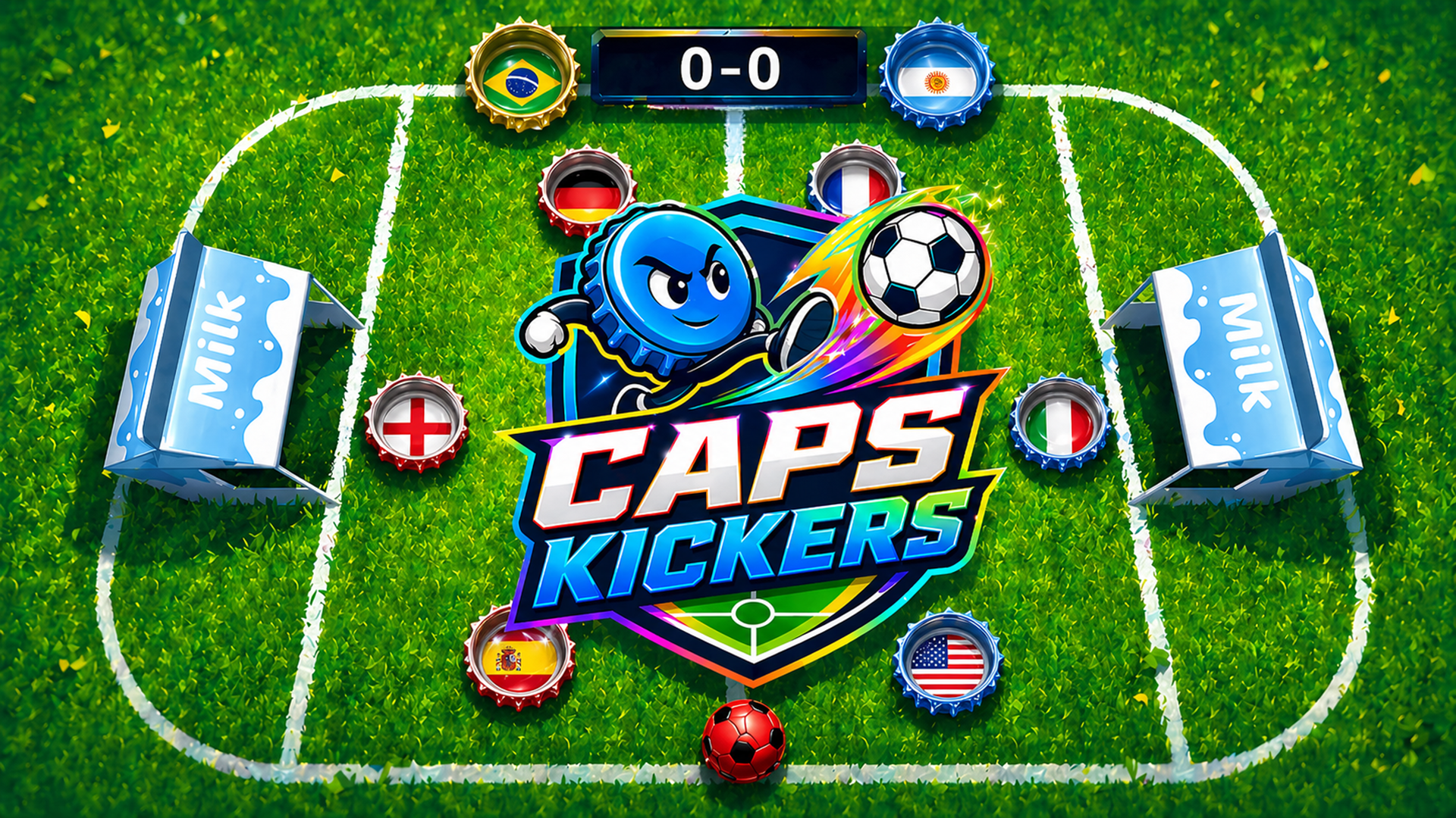 Caps Kickers cover art
