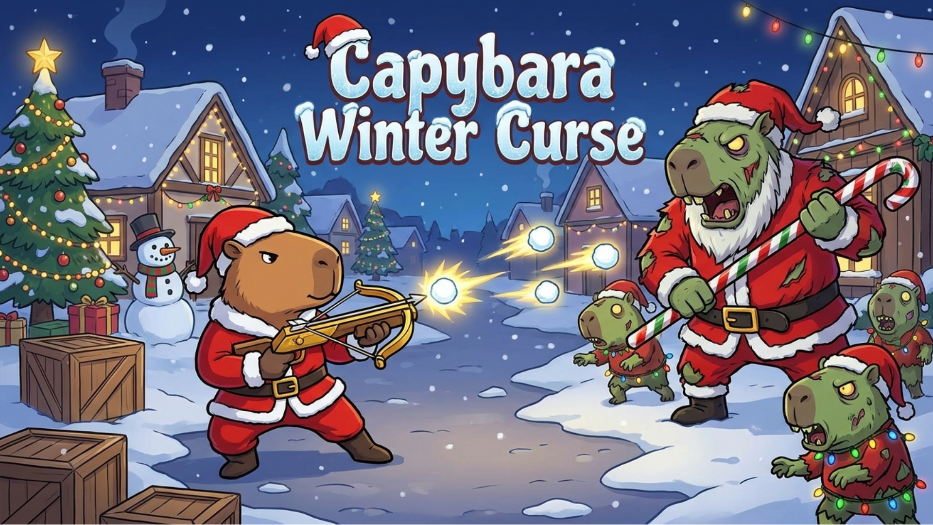 Capybara Winter Curse cover art