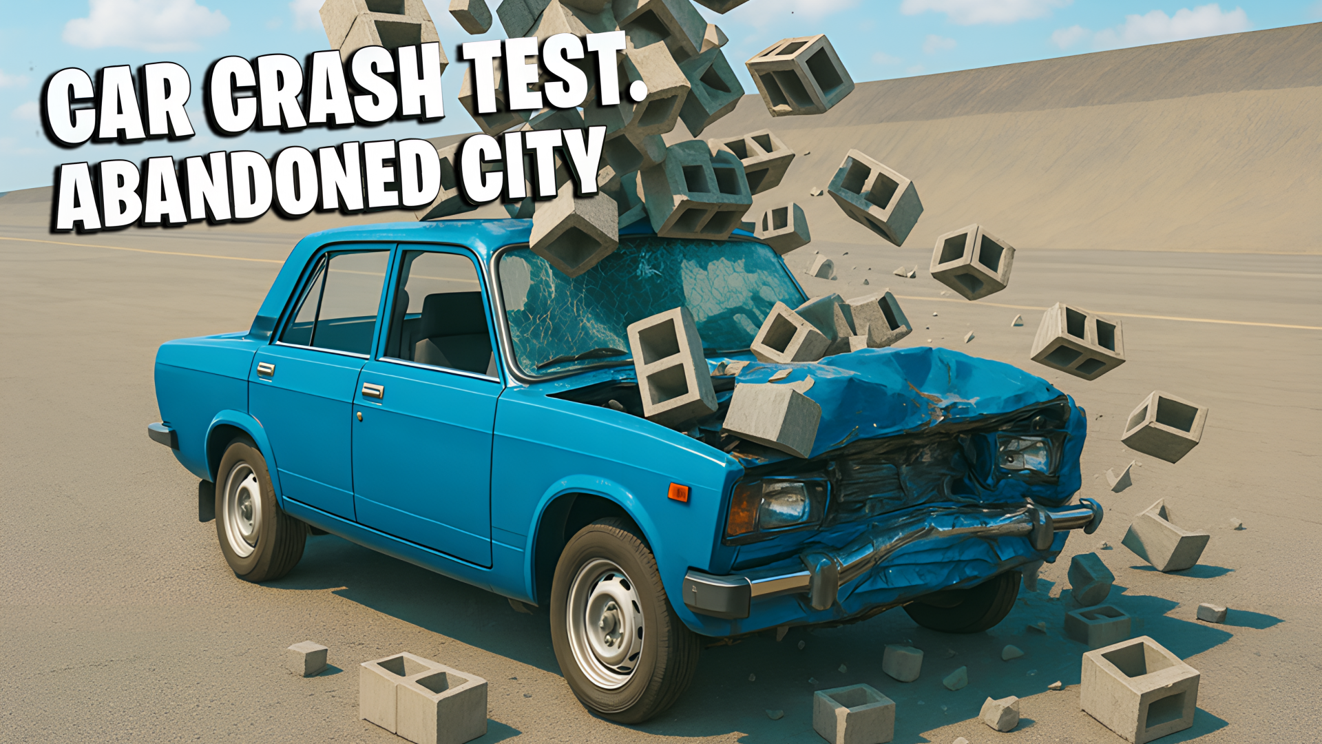 Car Crash Test: Abandoned City — play on Playgama (by Streff)