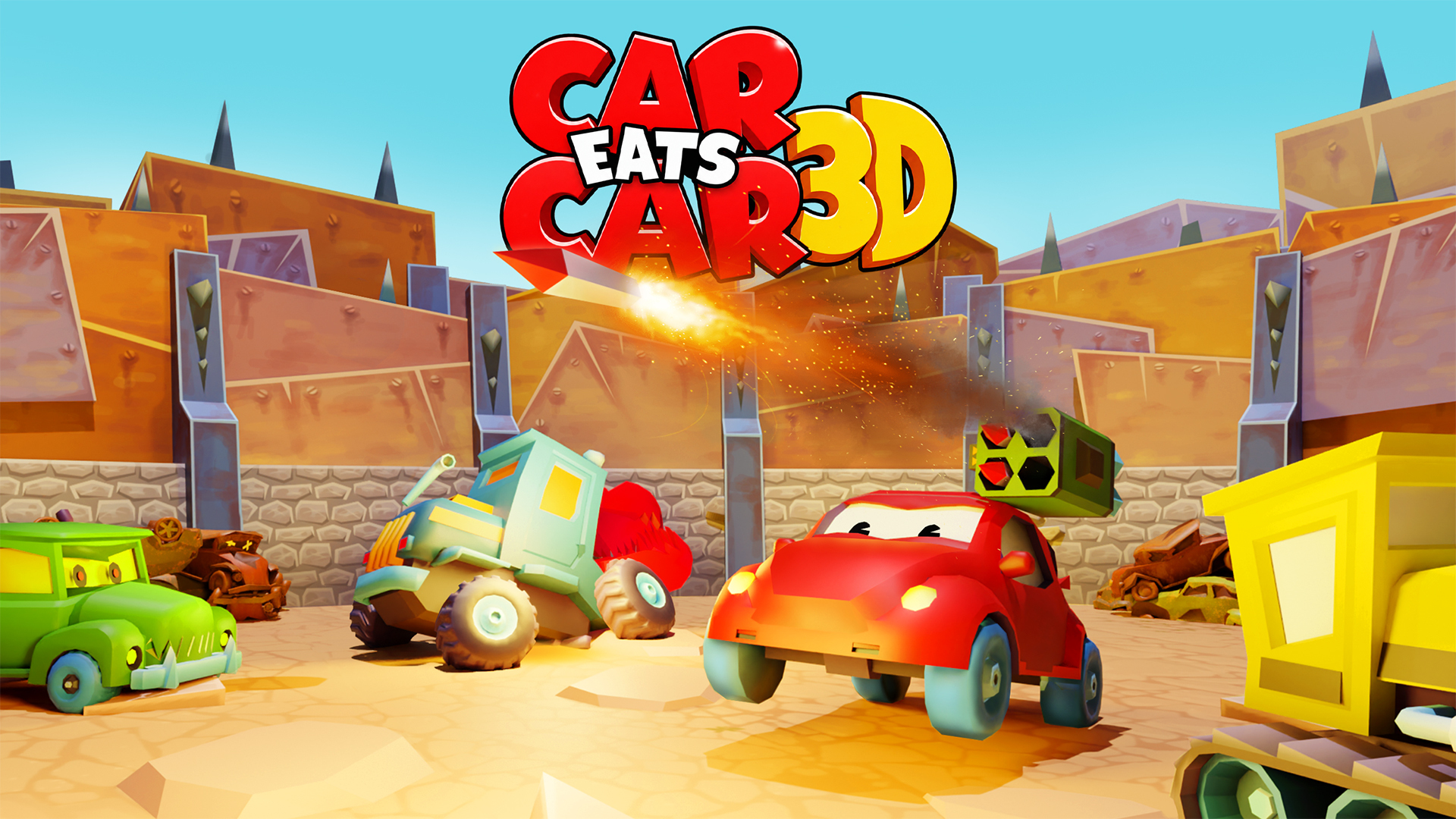 Car Eats Cаr 3D
