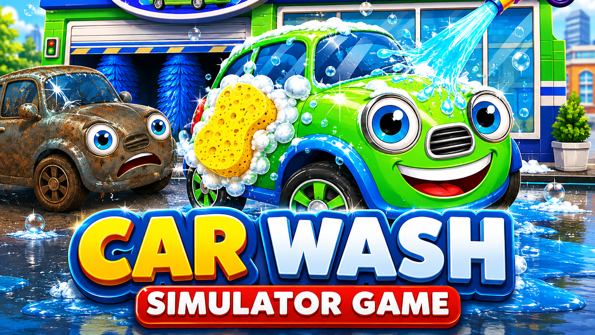 Okładka Car Wash Simulator Game