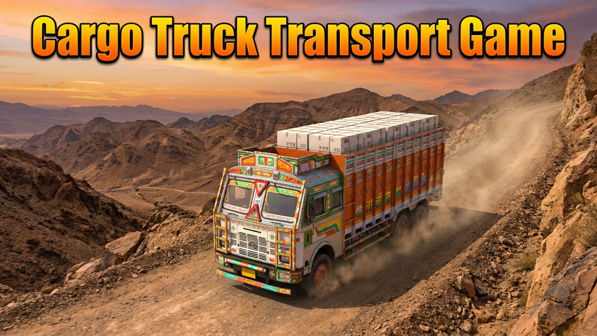 Imagen de portada de Cargo Truck Transport Game