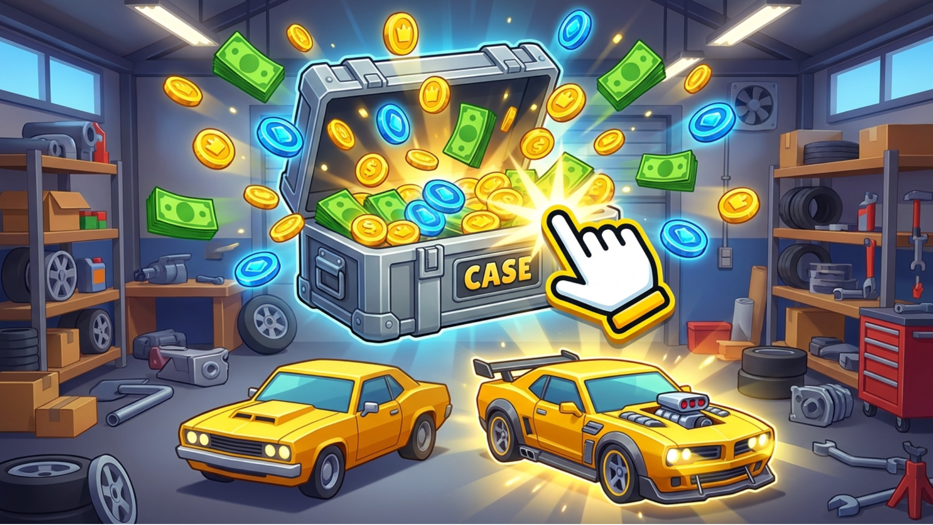 Visuel de Cases: Open & Upgrade