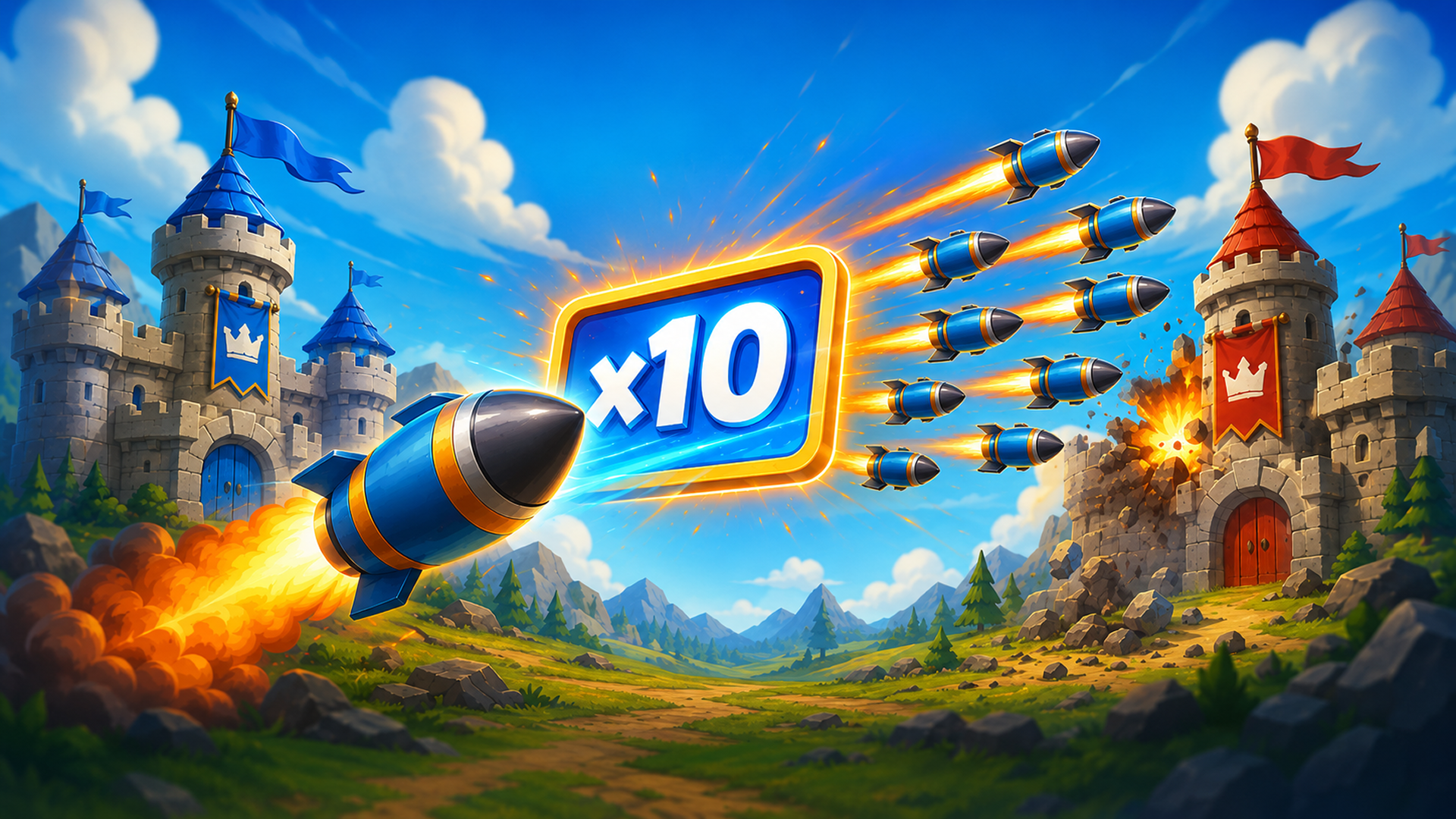 Castle Wars: Multiply Blast