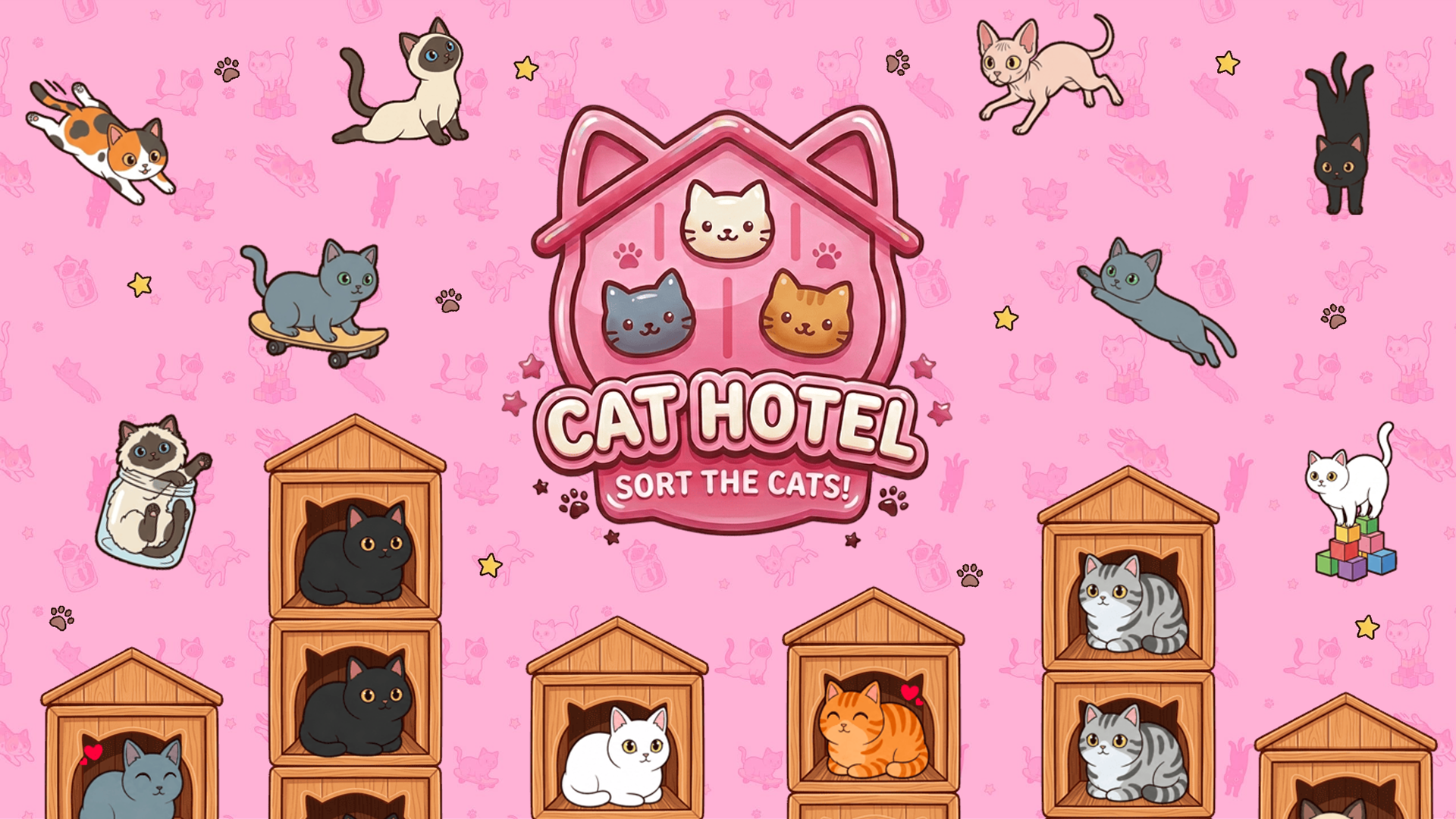 Copertina di Cat Hotel - Sort the cats!