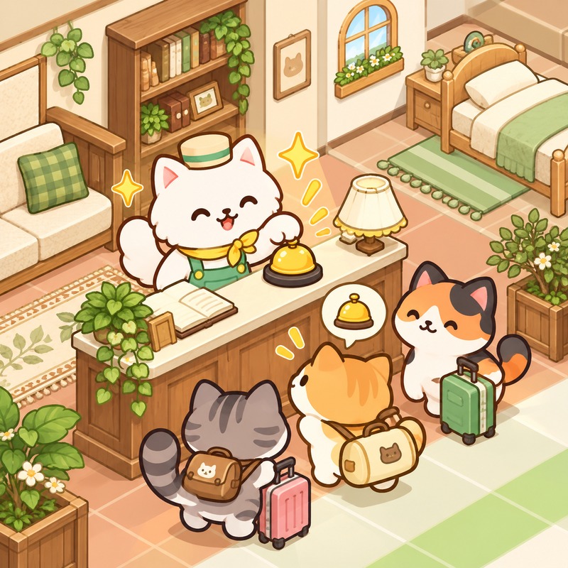Cat Hotel 24/7 game thumbnail