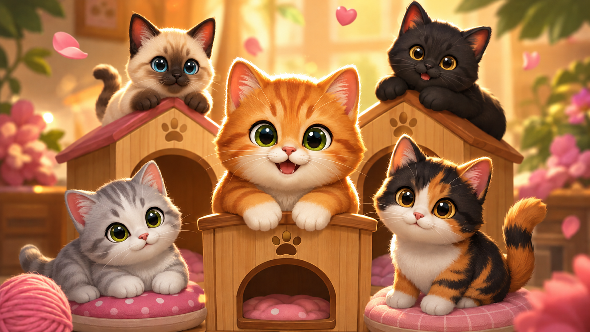 Cat Hotel - Sort the cats!
