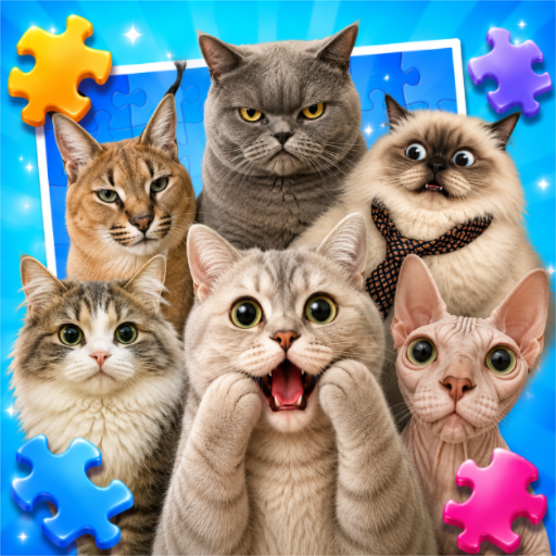 Cat Memes: Cats and Meme Puzzles!