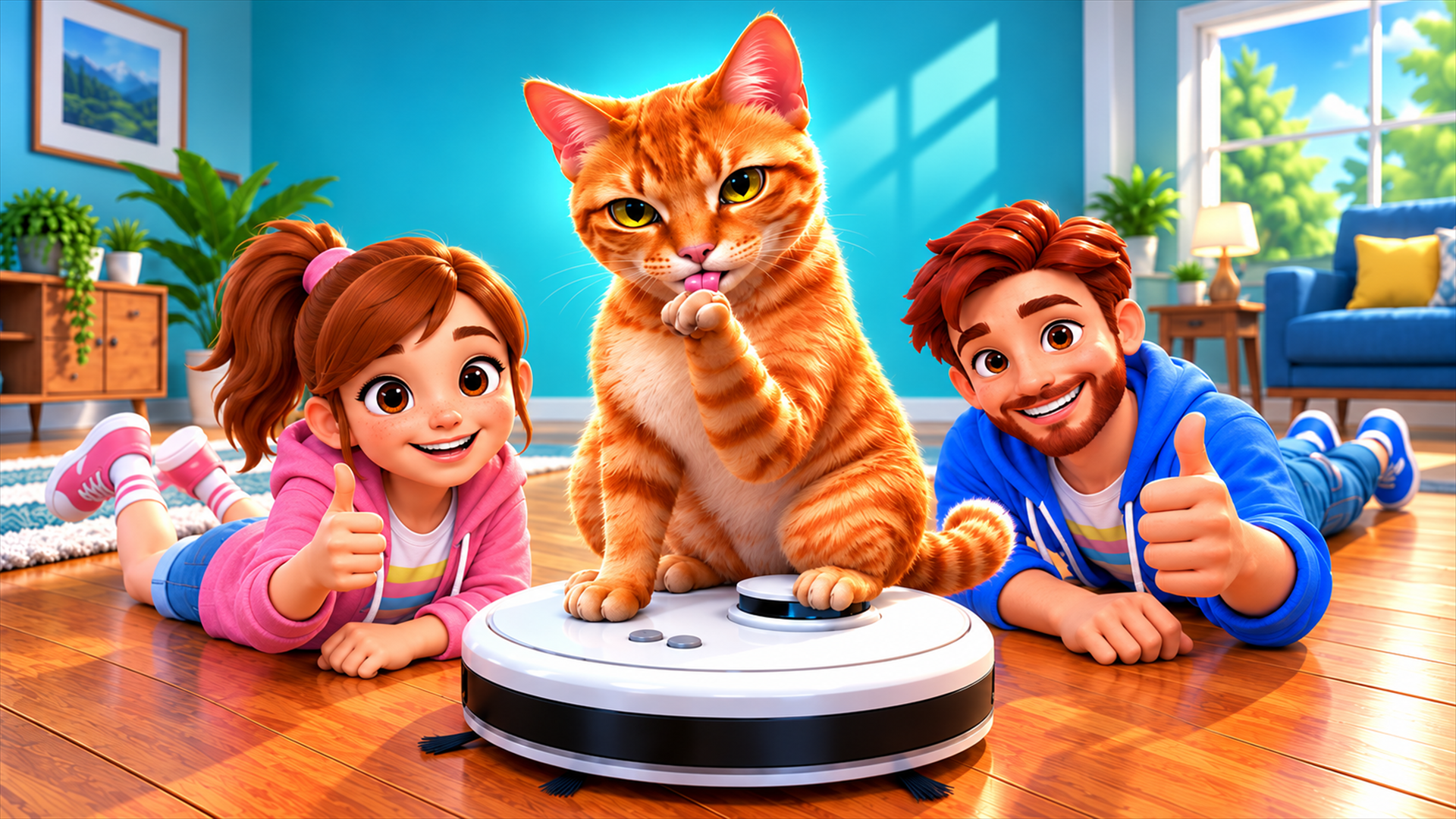 Cat on a Vacuum: Home Cleaning Simulator cover art
