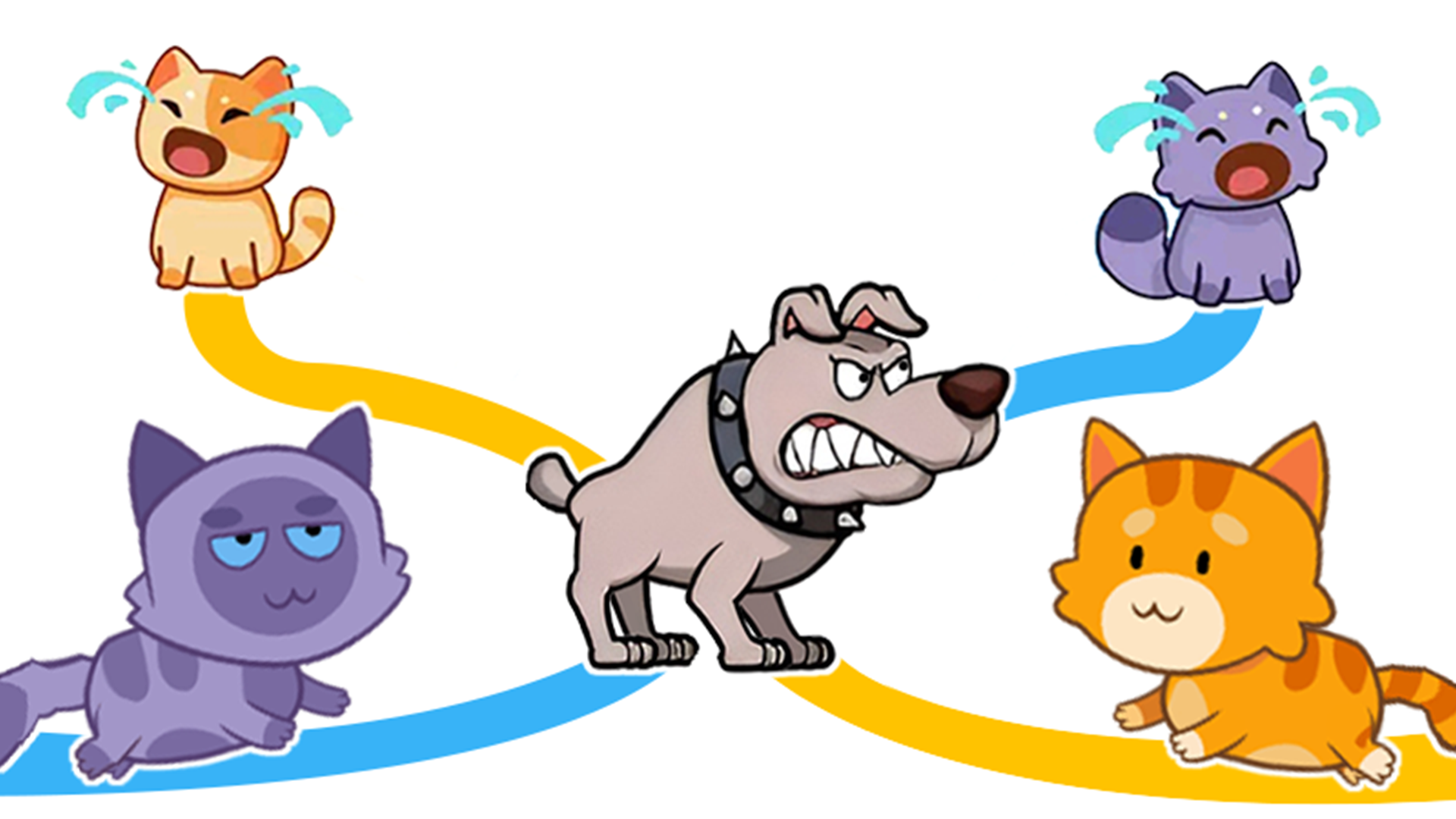 Cat Puzzle: Draw To Kitten