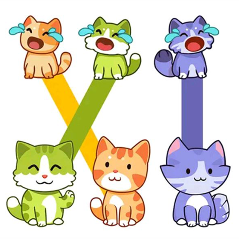 Cat Puzzle: Draw To Kitten