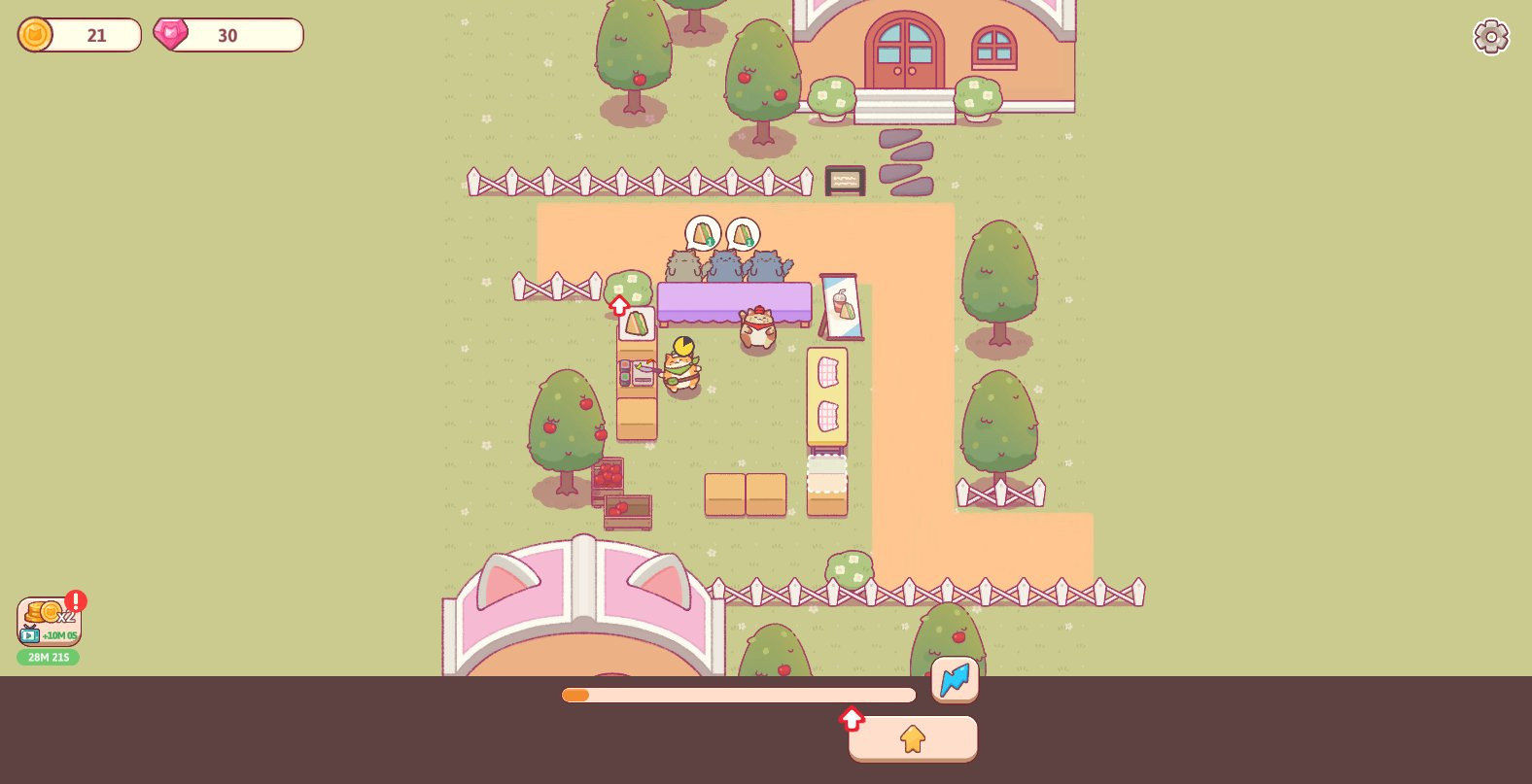 Cat Restaurant Tycoon screenshot 1