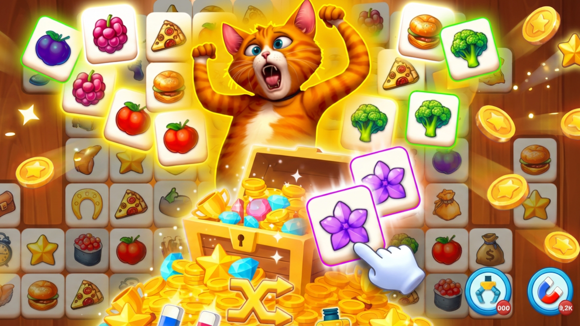 Cat Town - Tile Match Puzzle kapak resmi