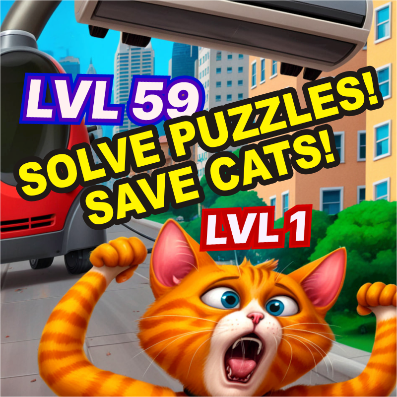 Cat Town - Tile Match Puzzle