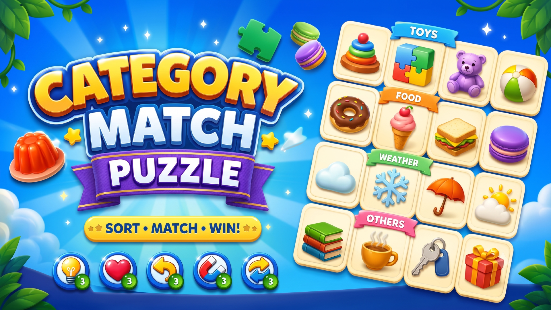 Category Match Puzzle