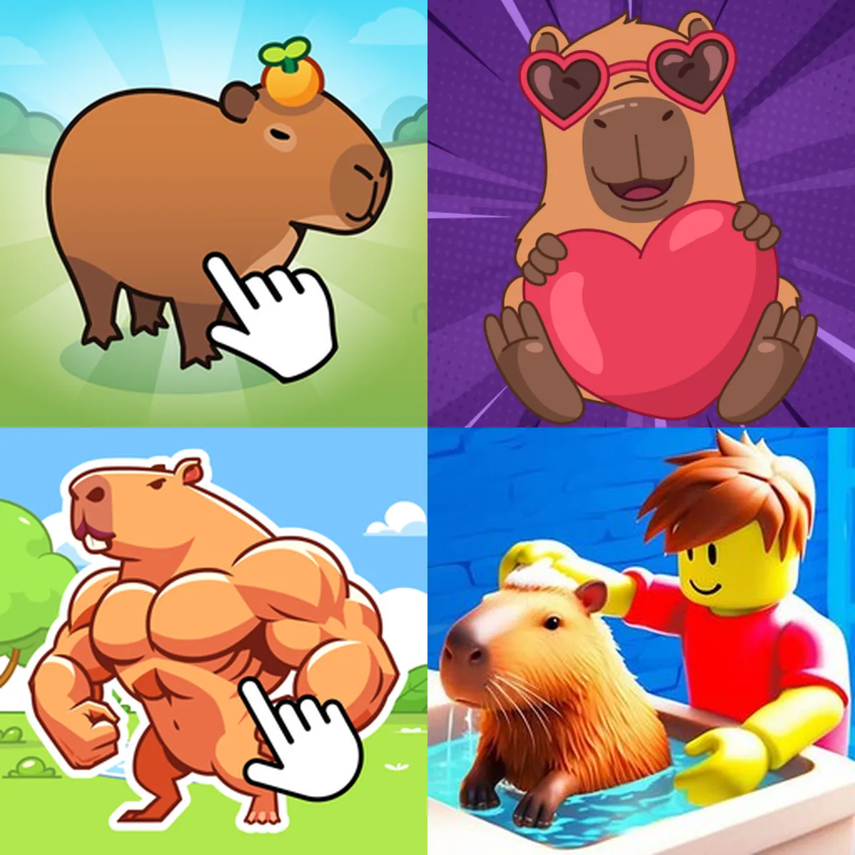 Capybara clicker games