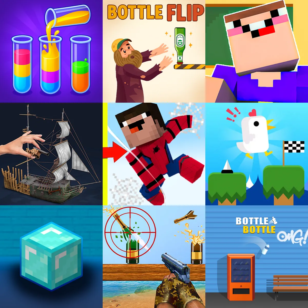 Bottle Flip Games