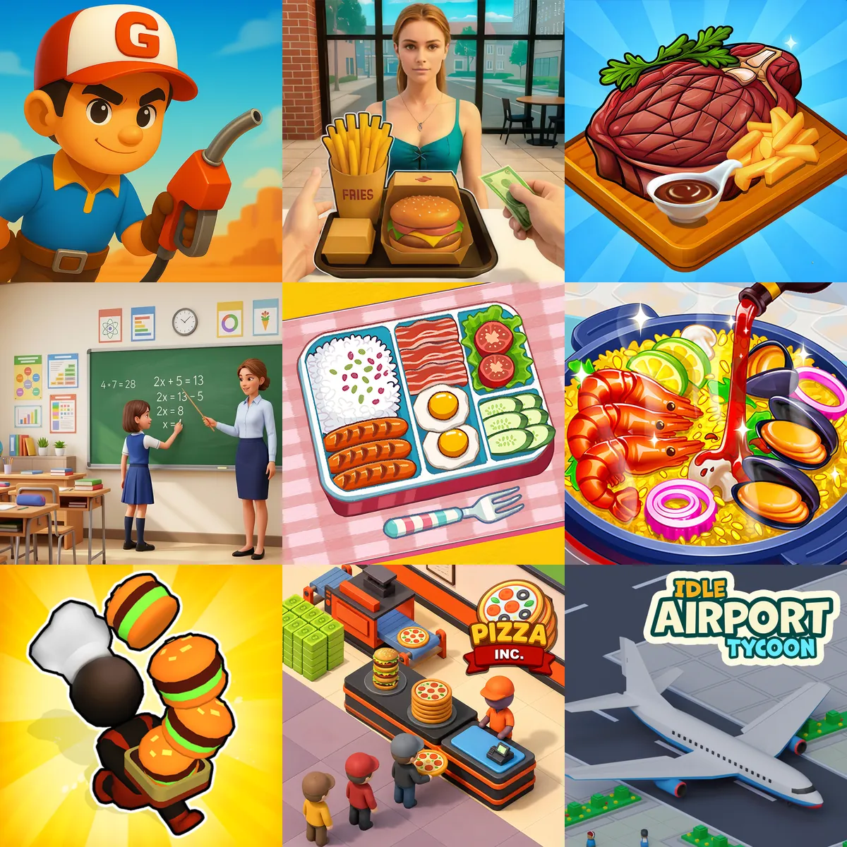 Time Management Games