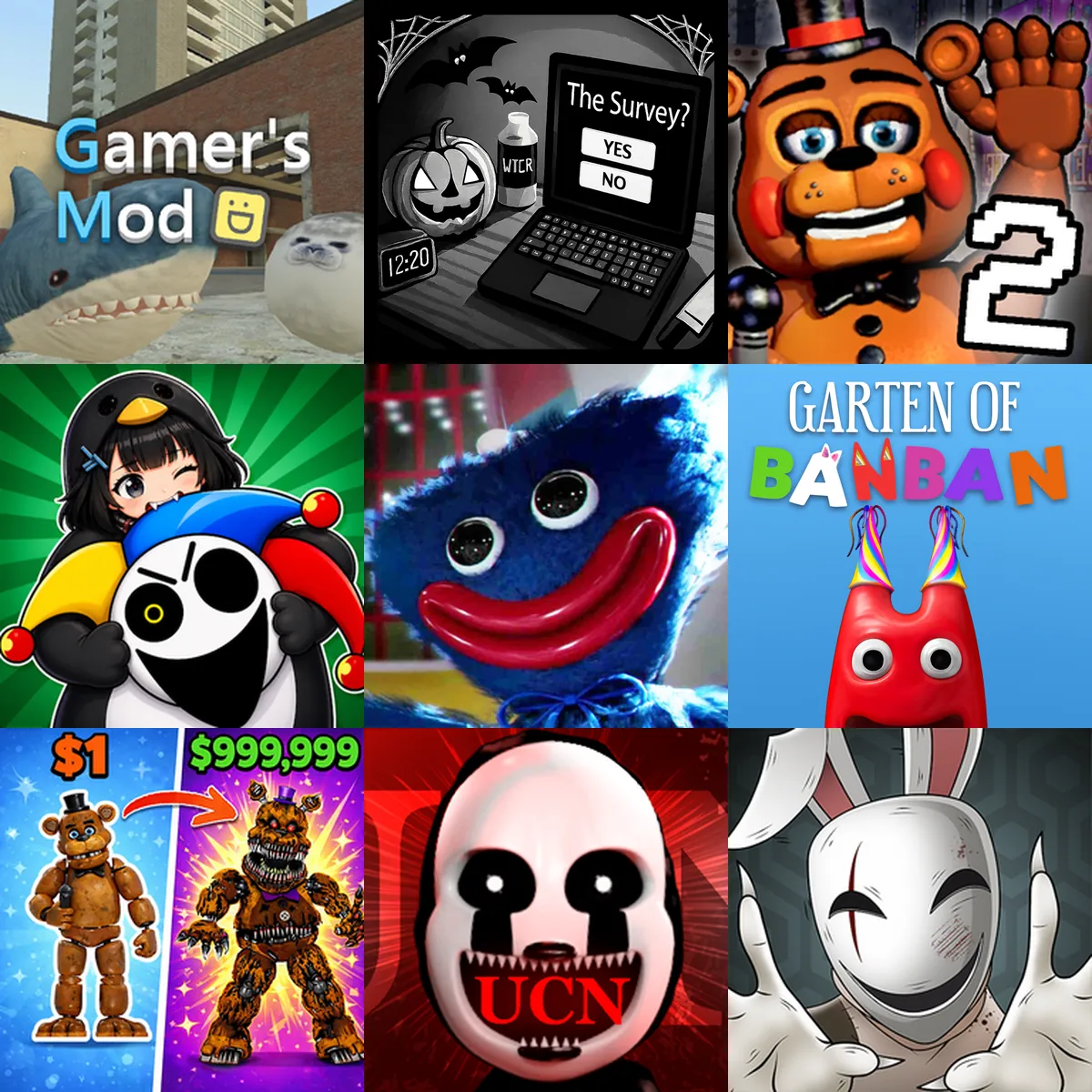 Jump Scare Games