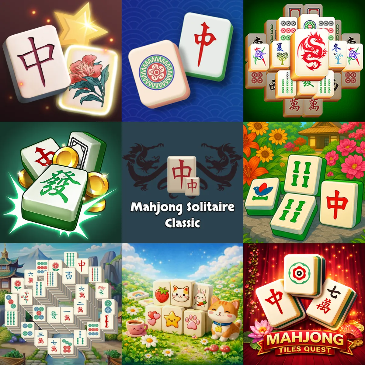 Mahjong solitaire online