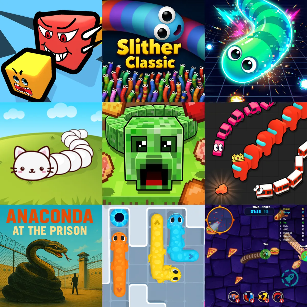 Snake io games