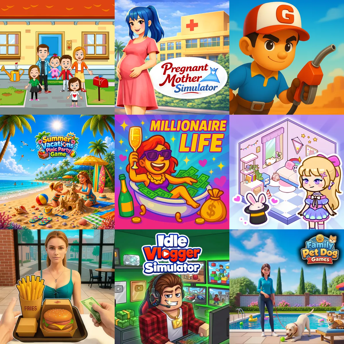 Life Simulation Games