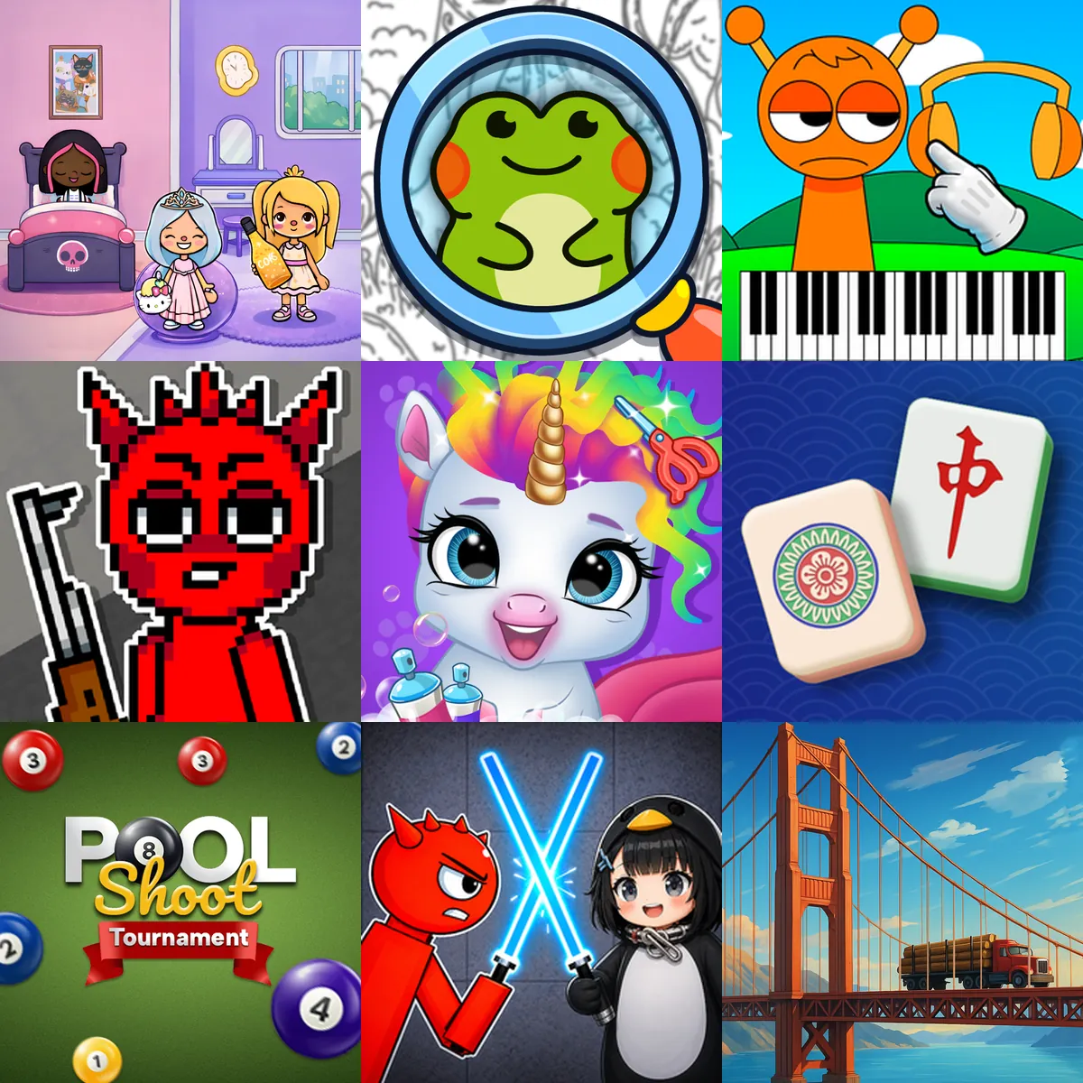 Construct Games online
