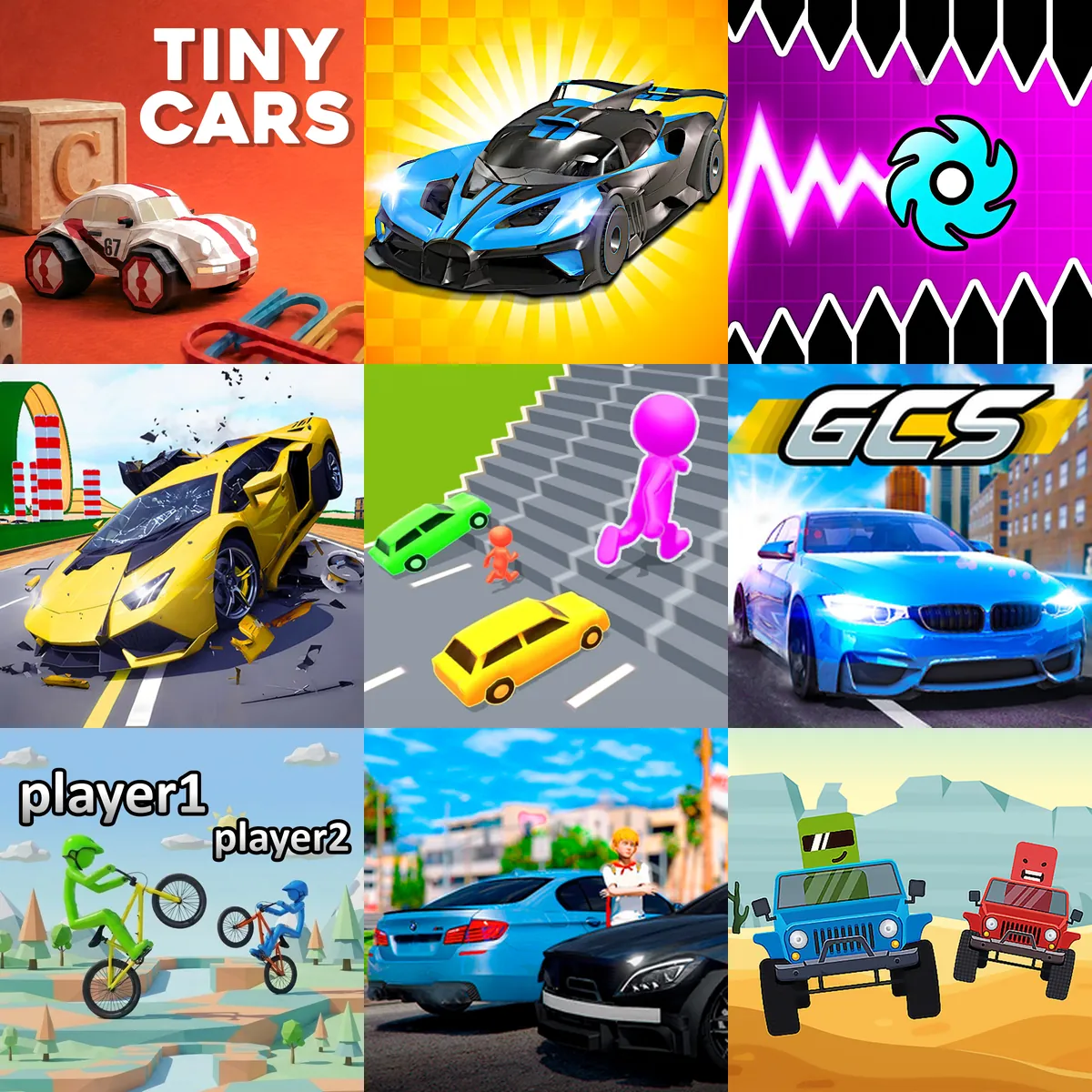2 player racing games