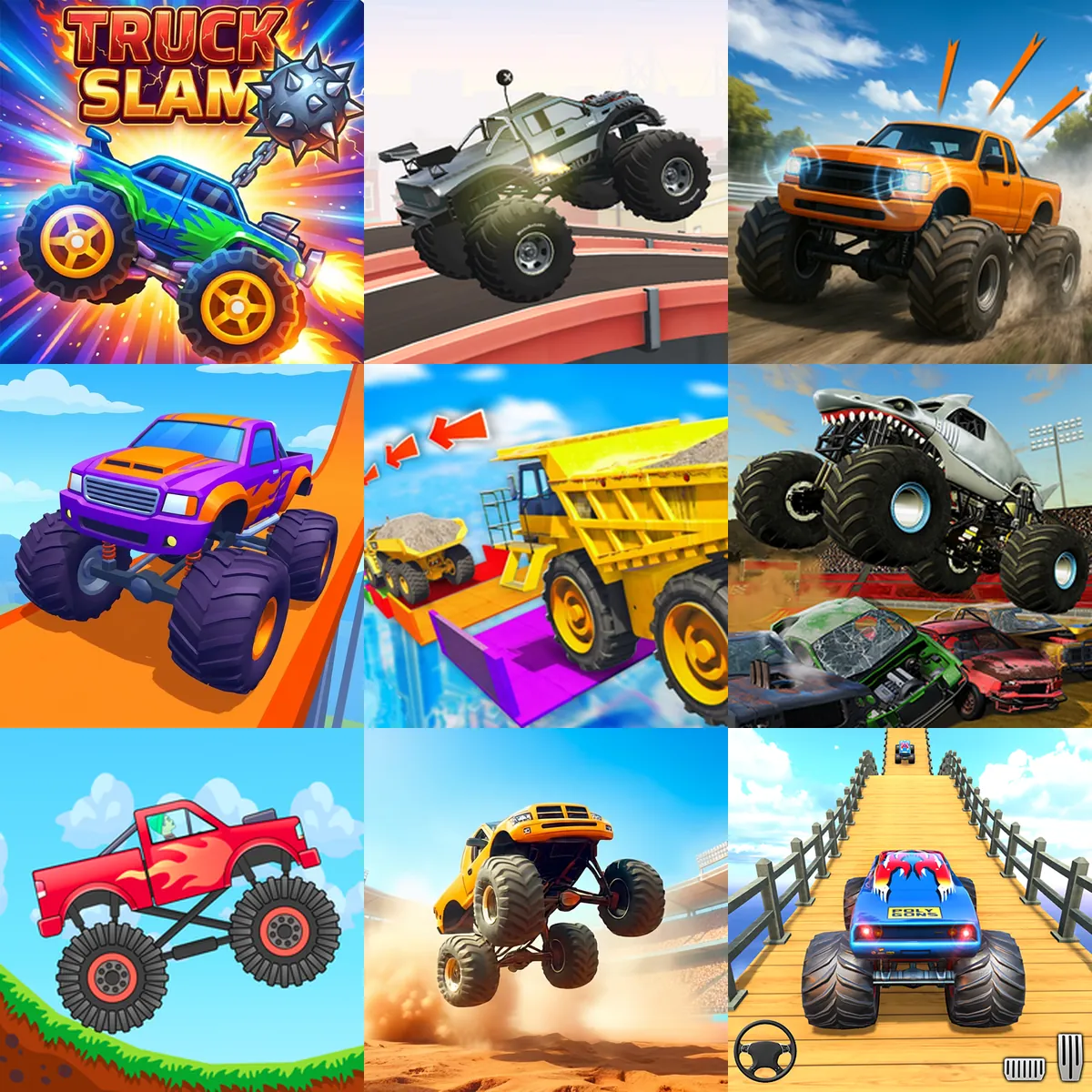 Monster Truck Games