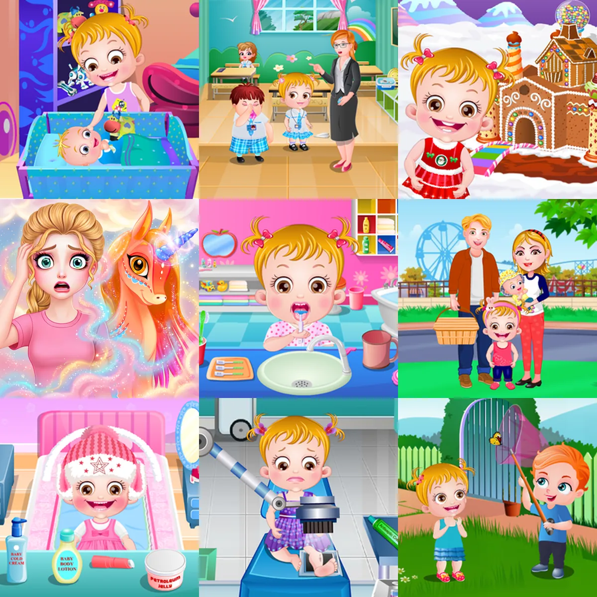 Baby Hazel Games