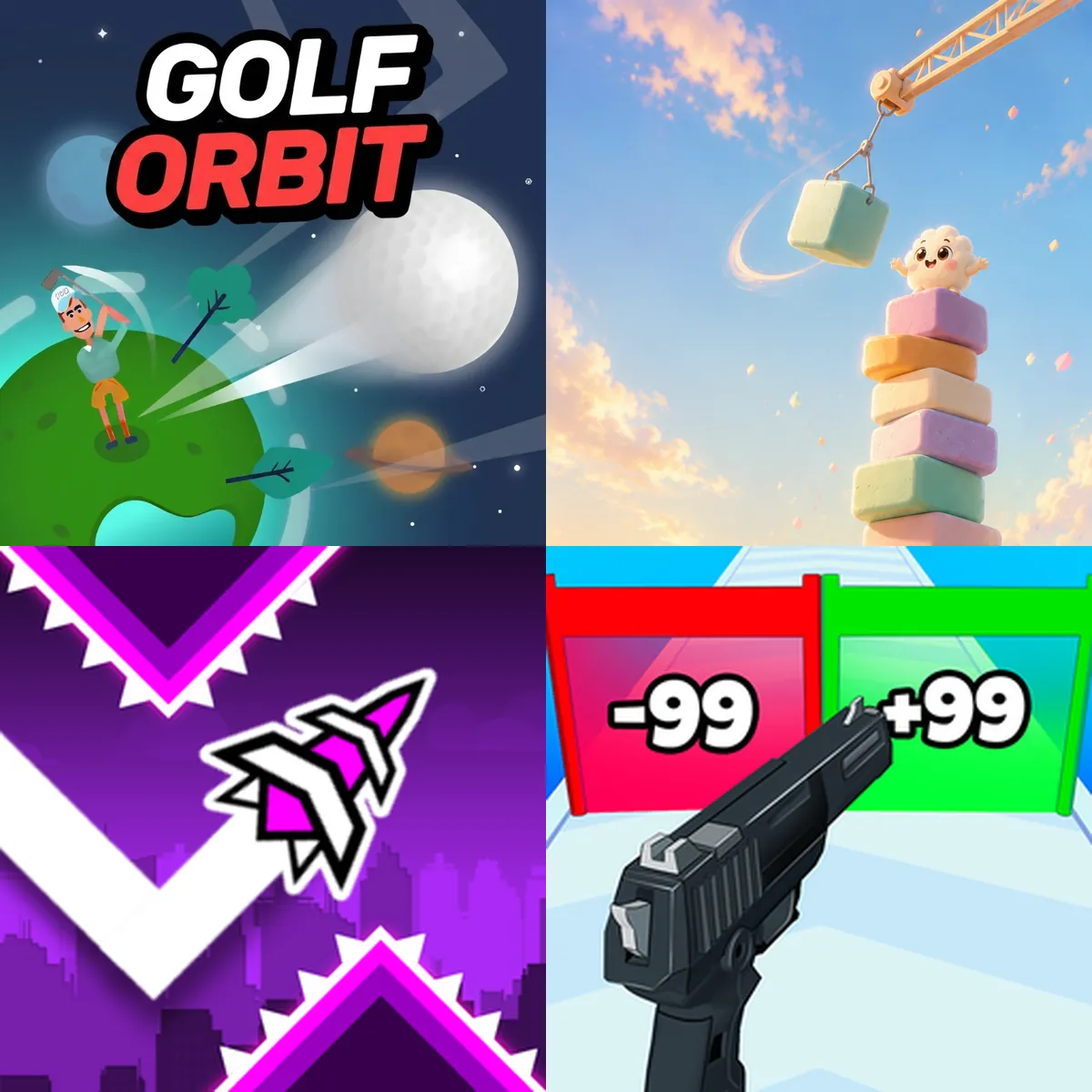 One Button Games