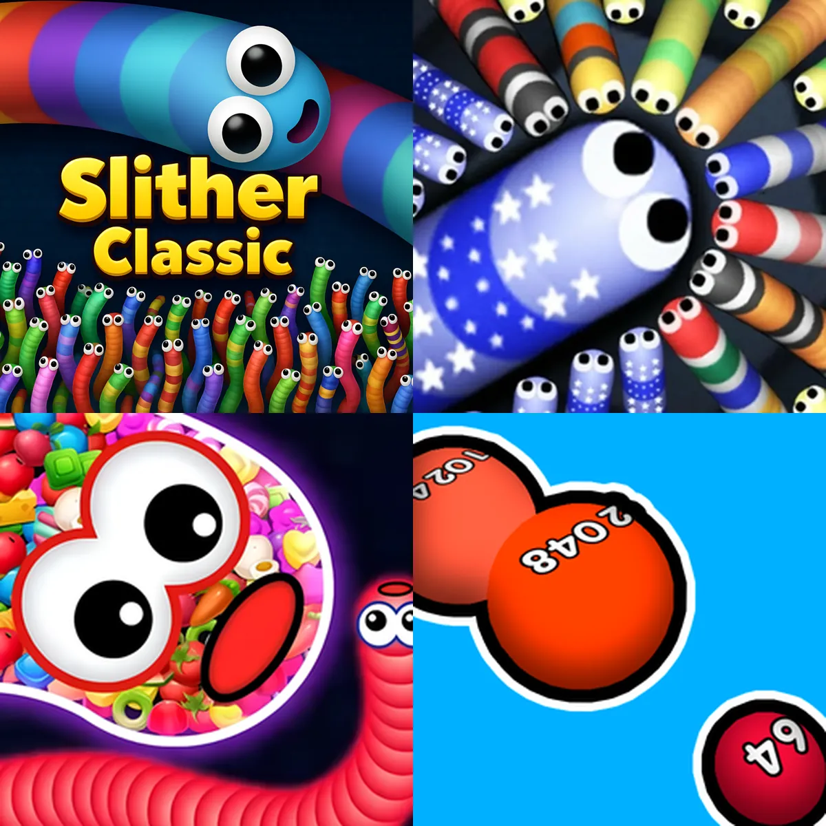 Io games like slither.io