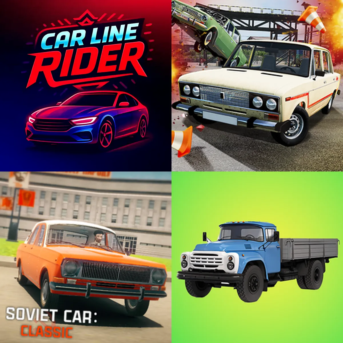 Retro car games
