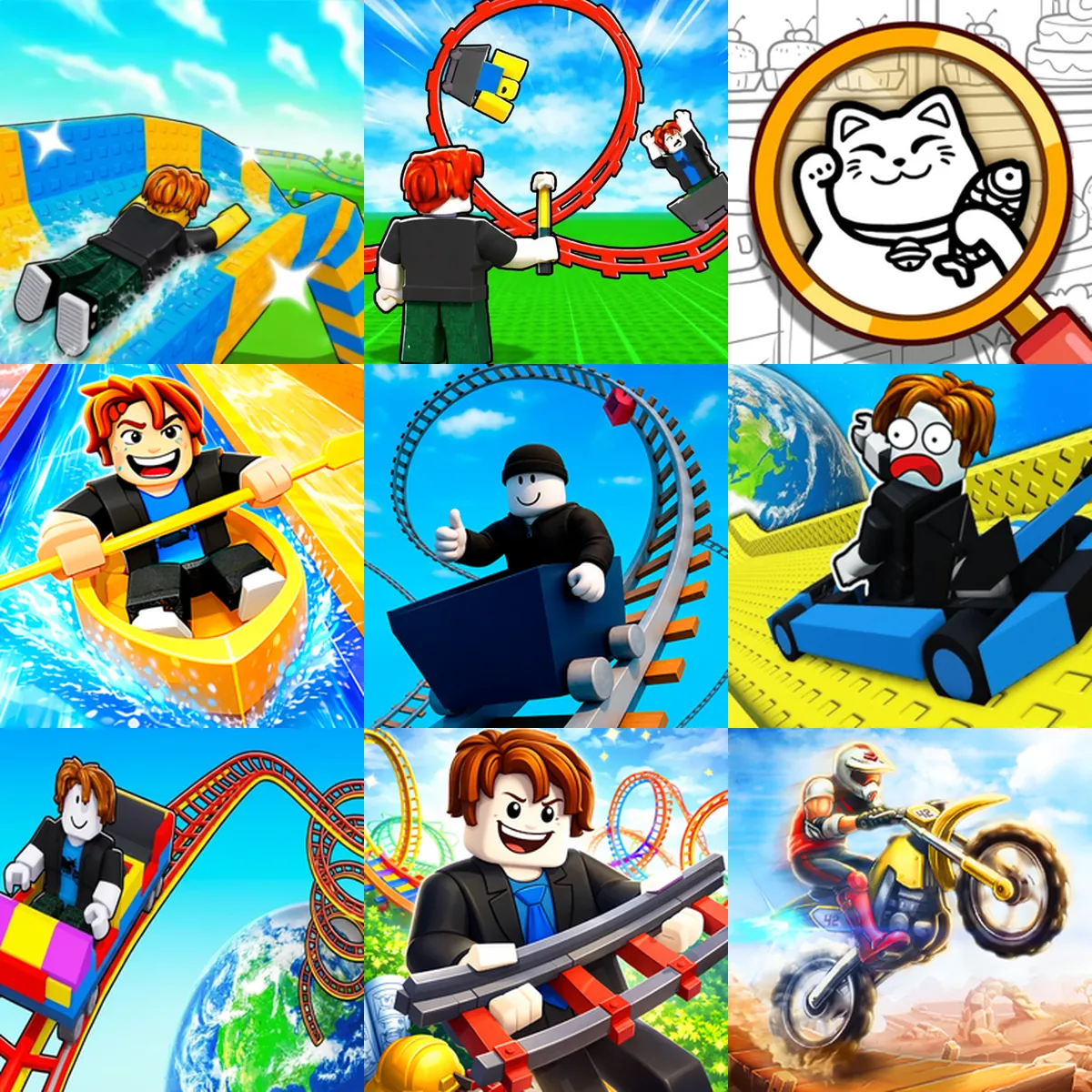 Roller Coaster Games