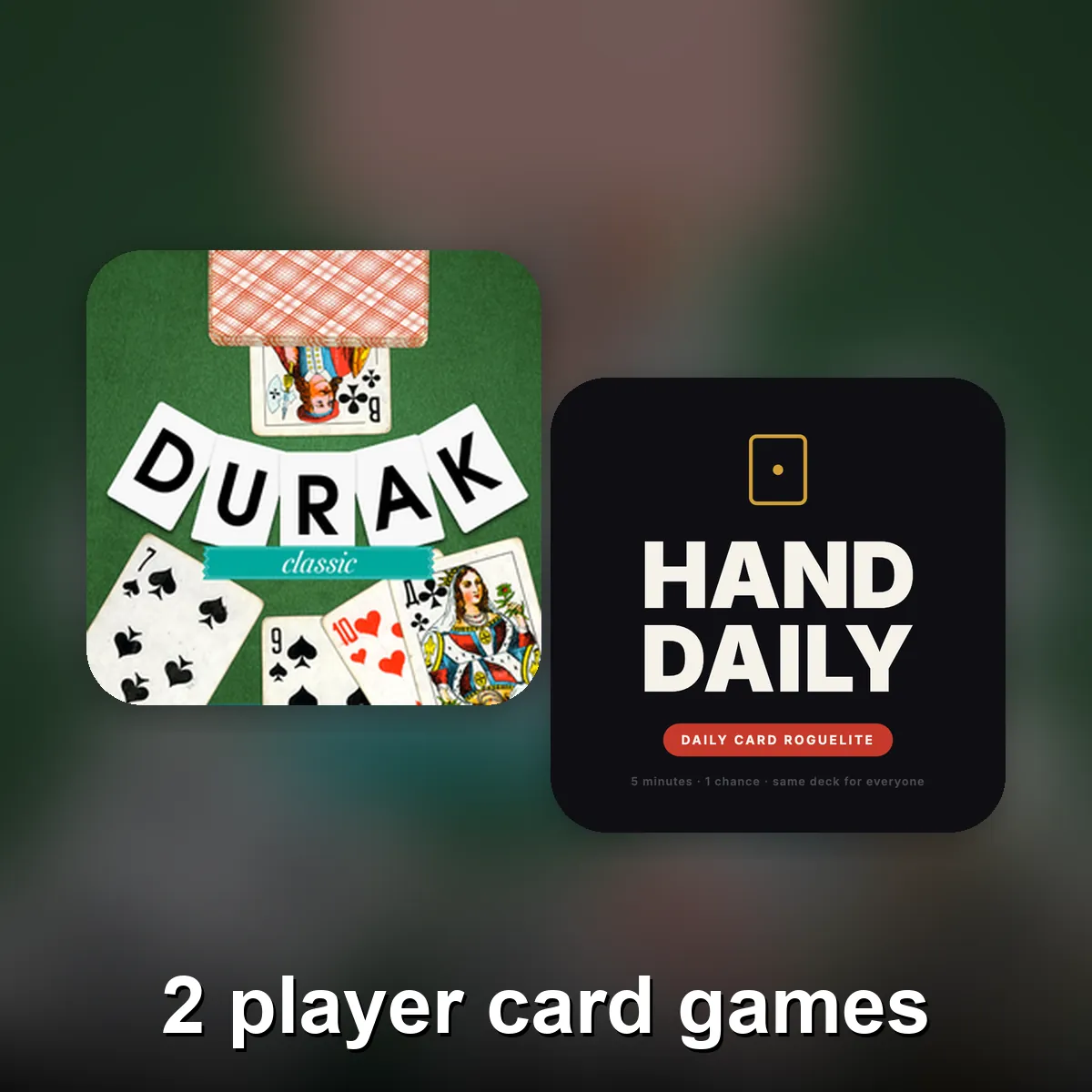 2 player card games