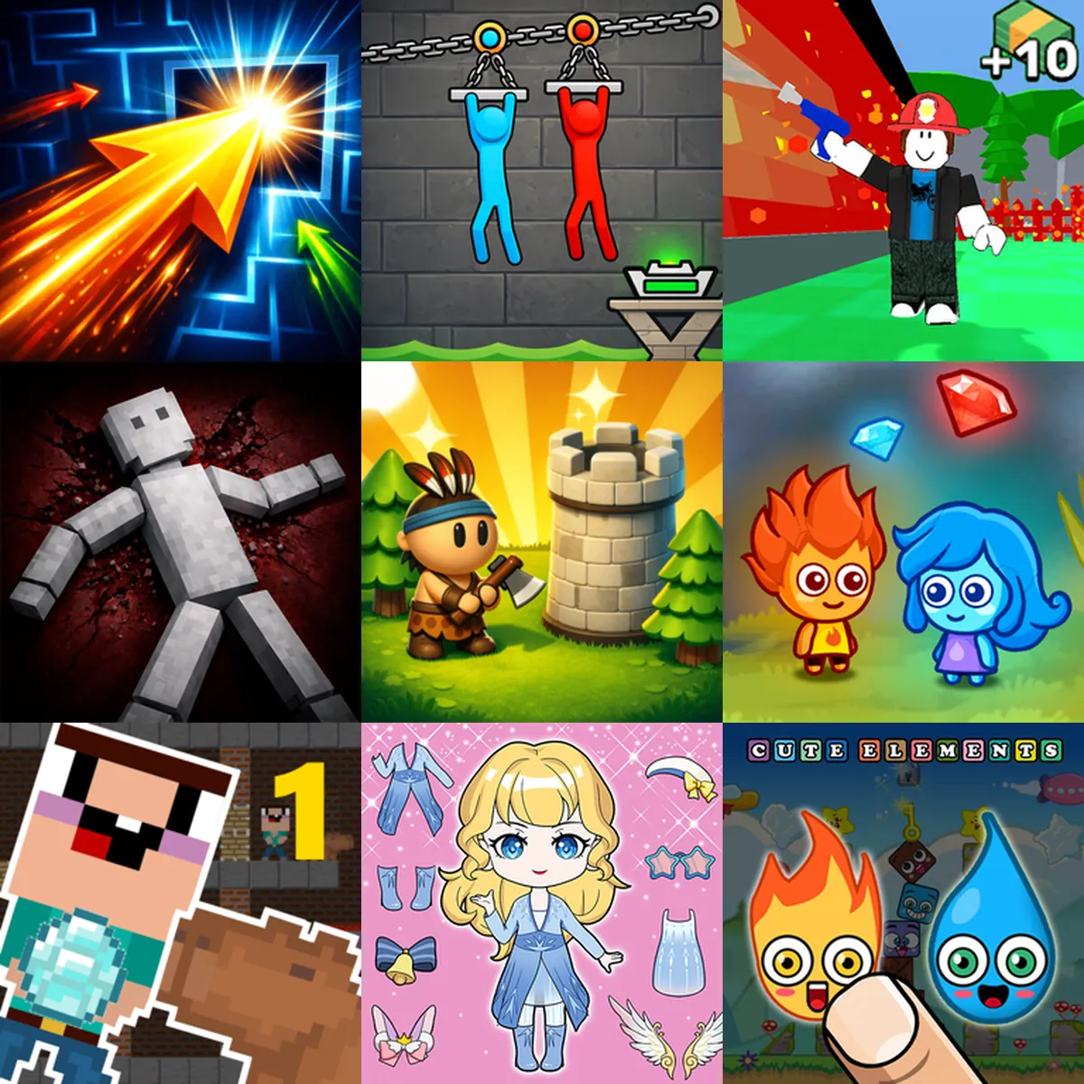 Fireboy And Watergirl Games