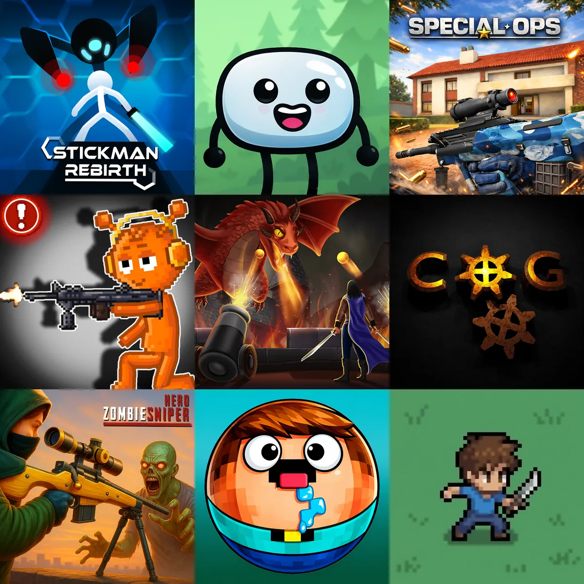 2D action games