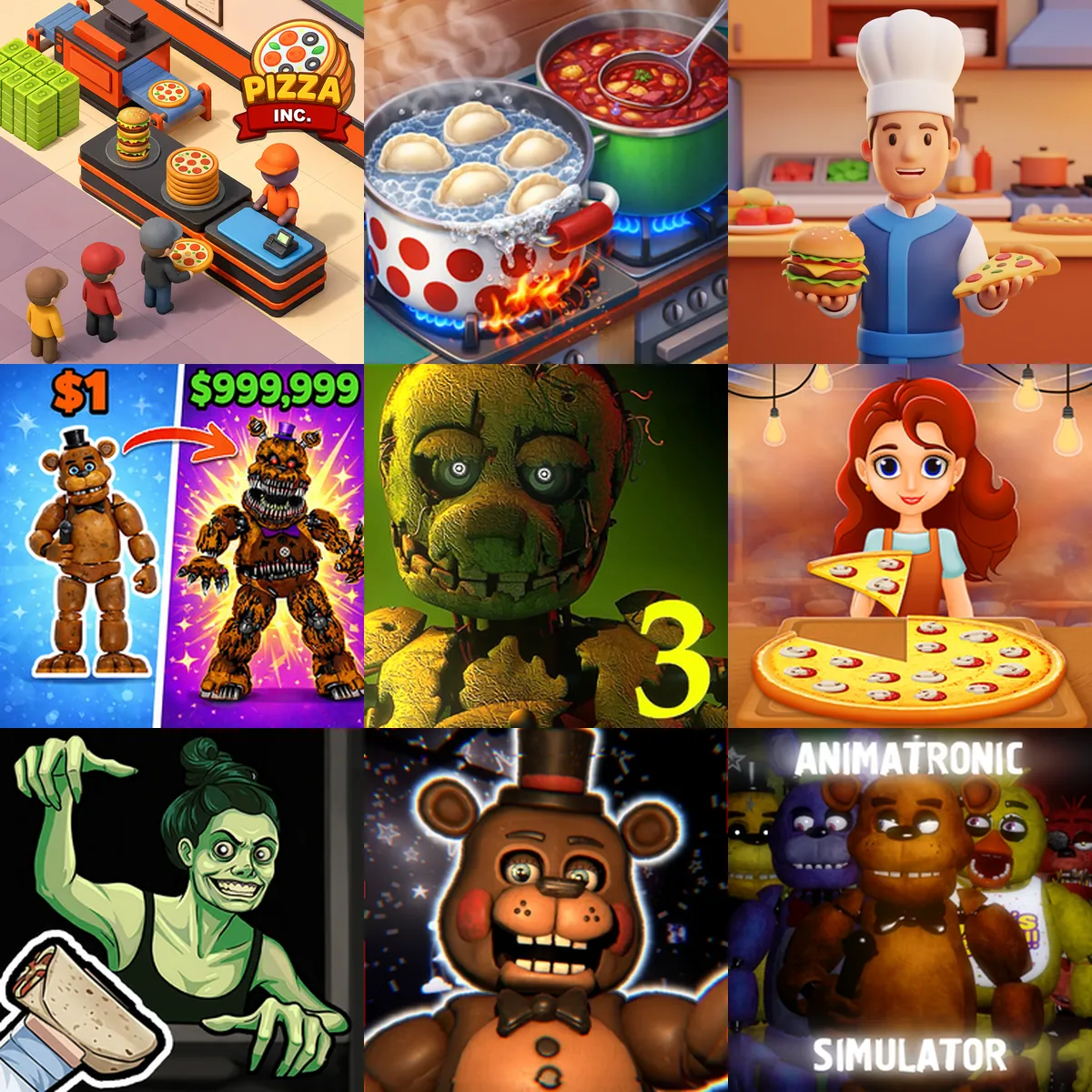 Pizza Games