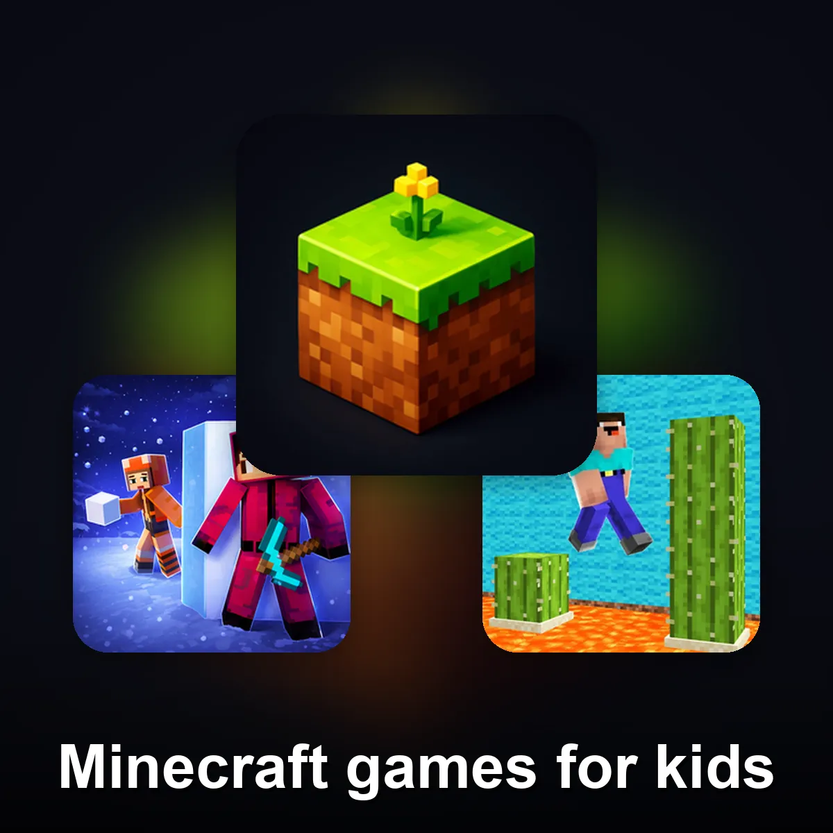 Minecraft games for kids