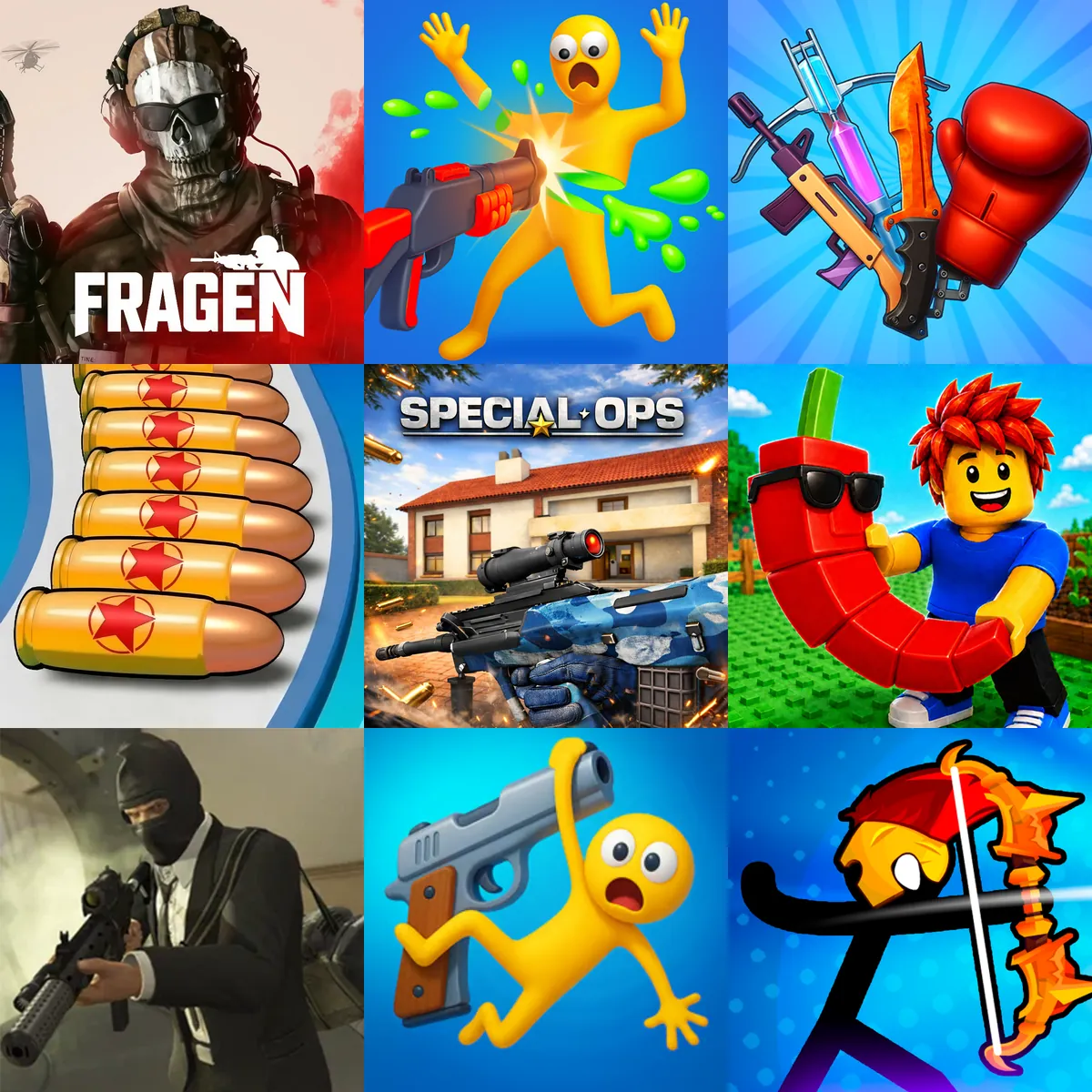 Shoot 'Em Up Games