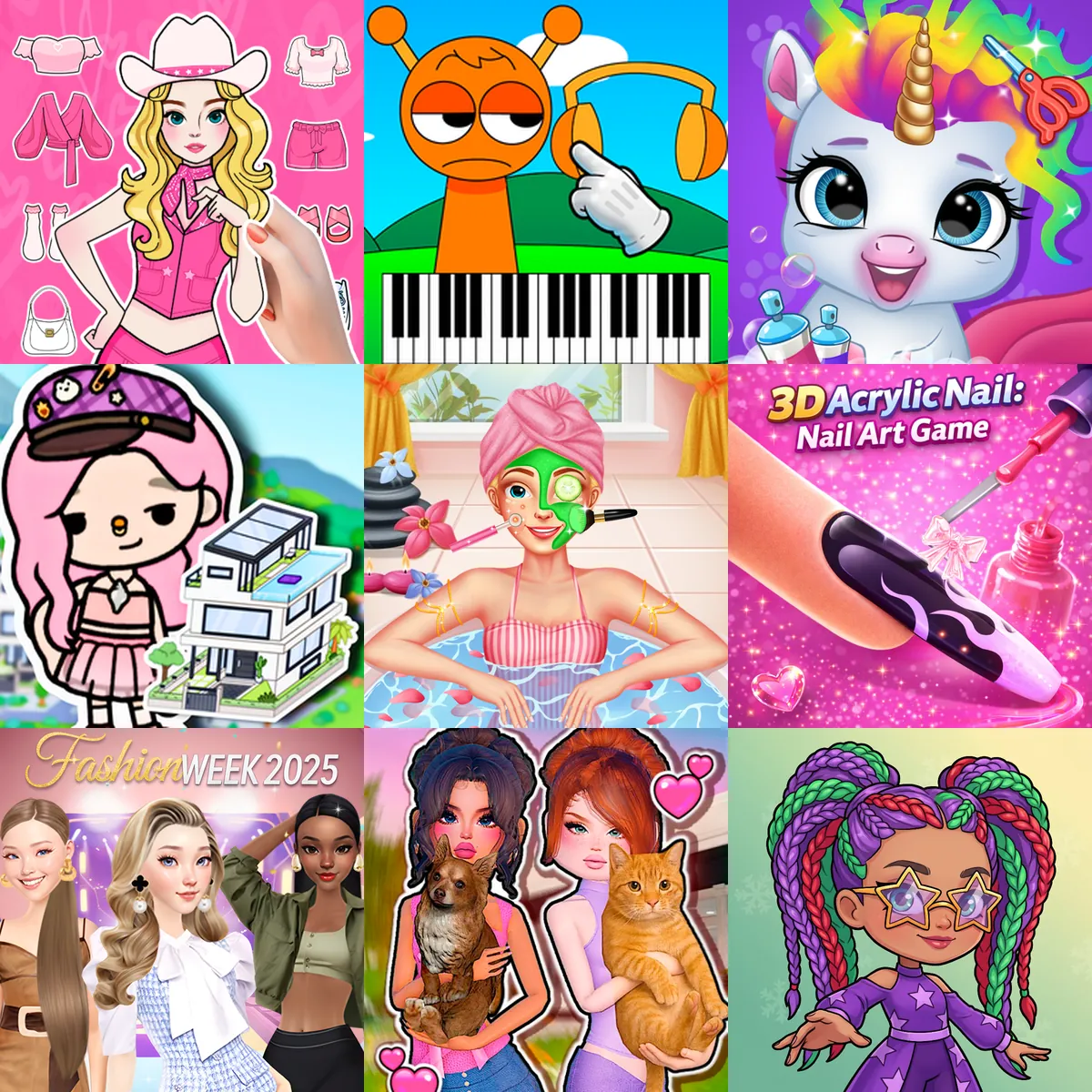Beauty Salon Games