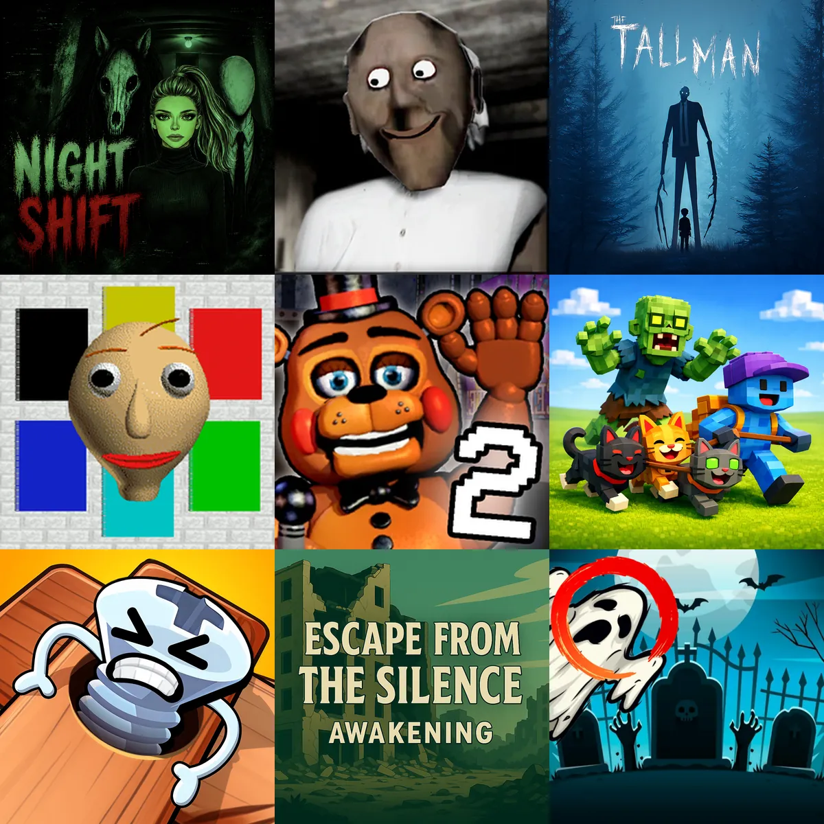 Single player horror games