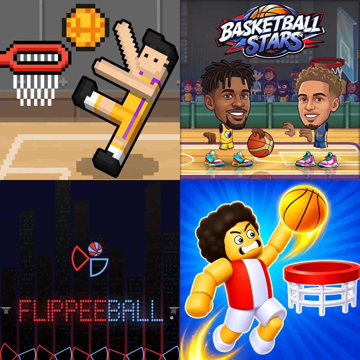 2 player basketball games