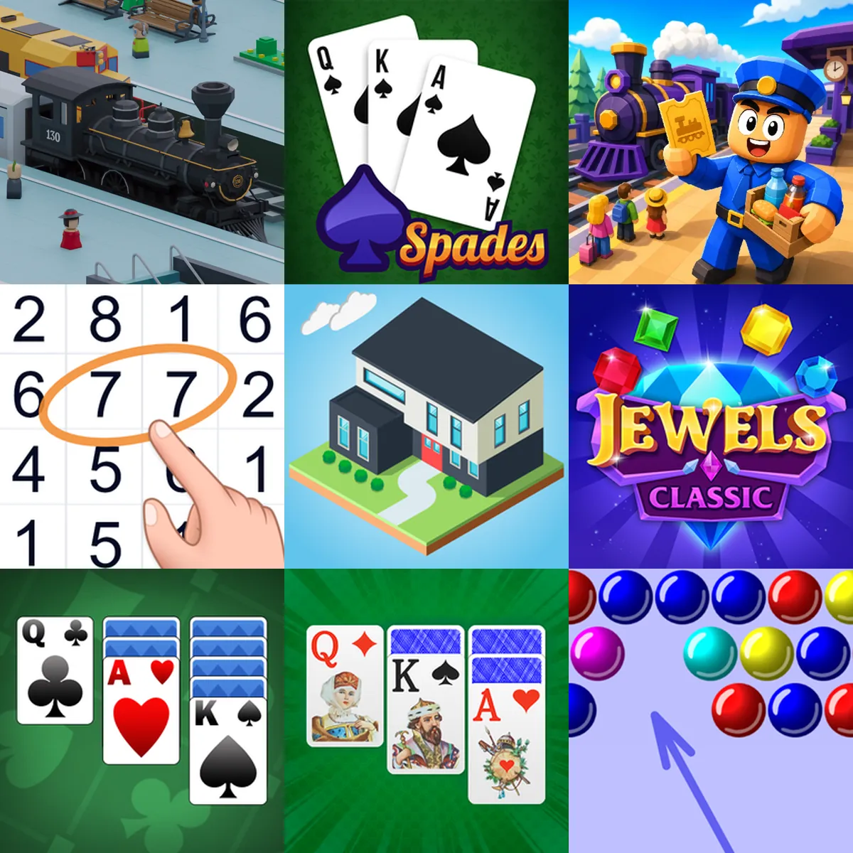 Train Games