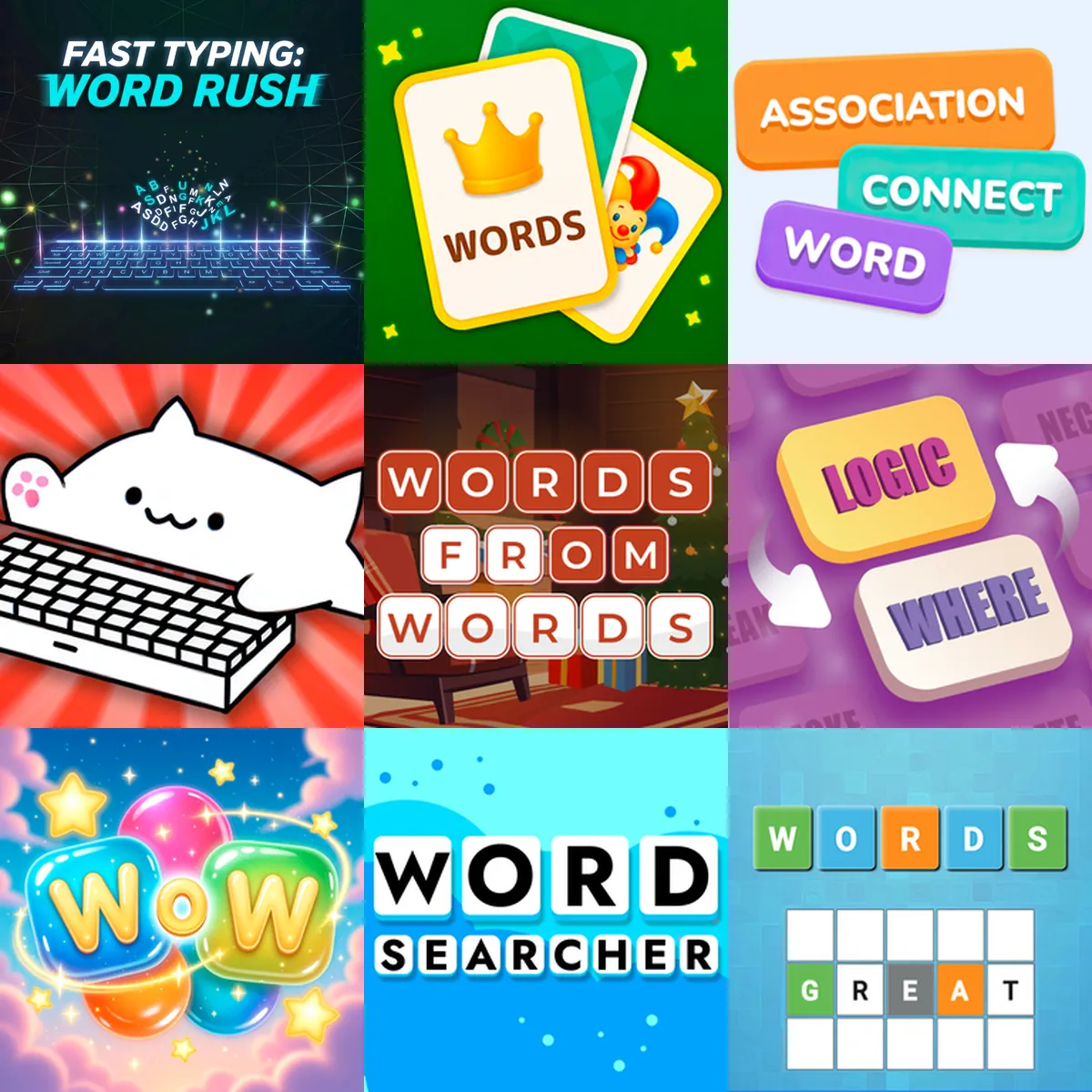 Typing Games