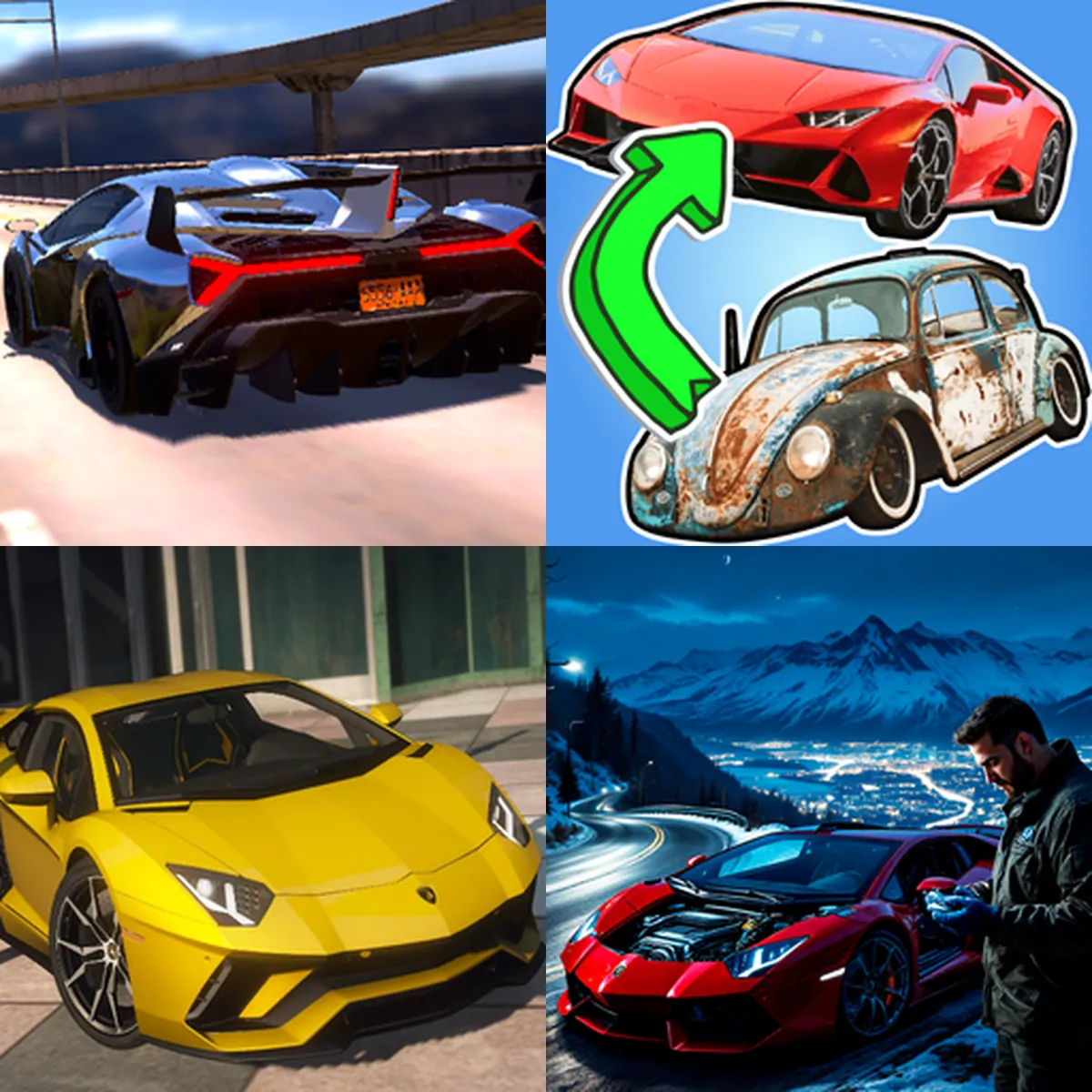 Lamborghini car games