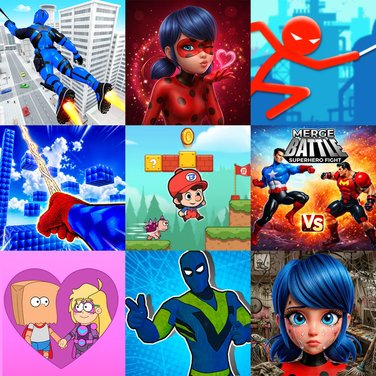 Superhero Games