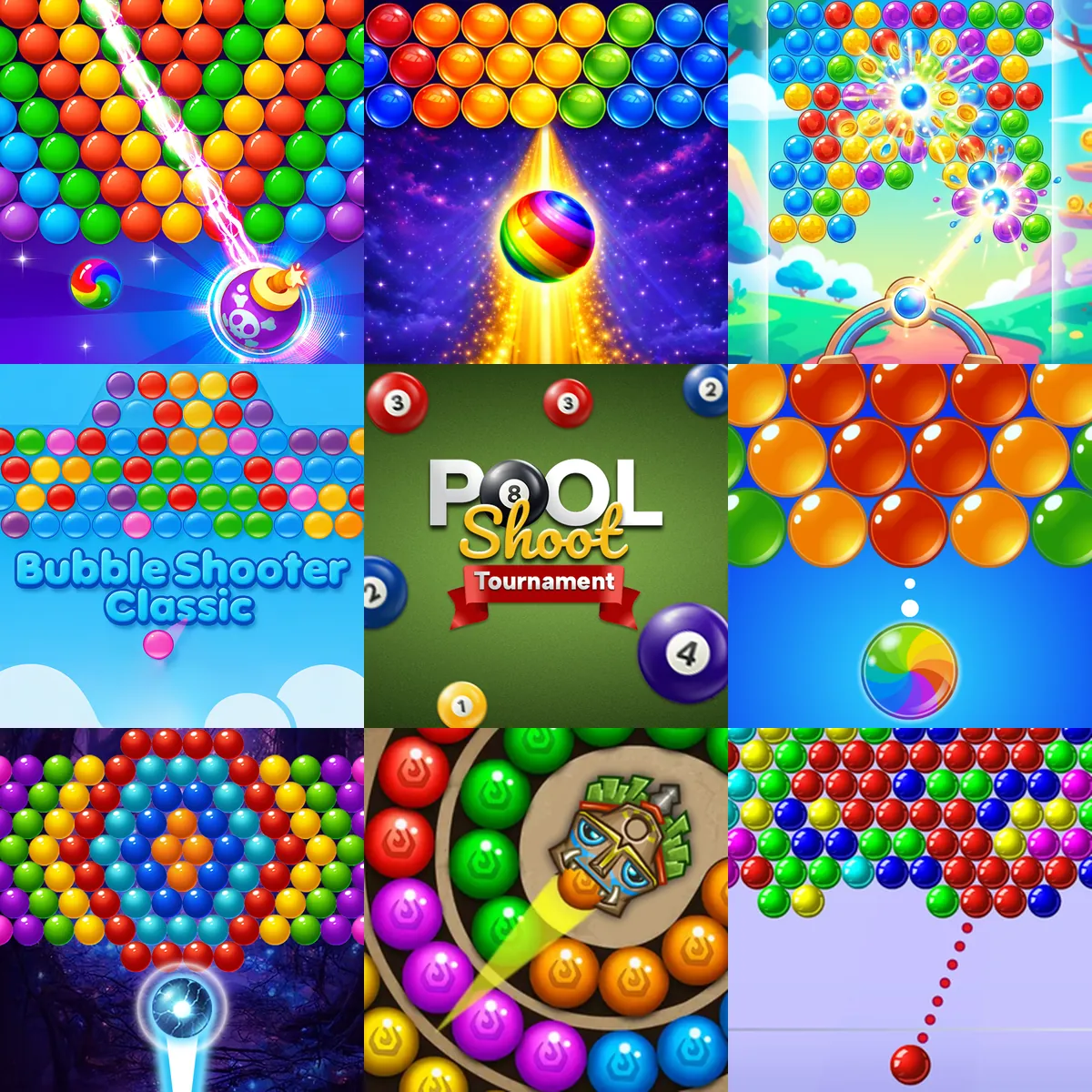 Bubble Shooter Games